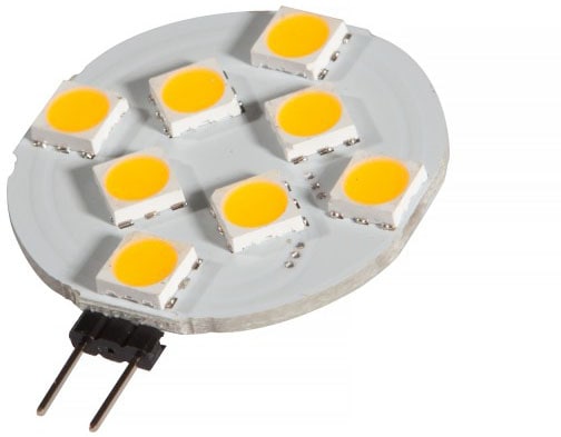 Havit Lighting LED-Leuchtmittel, G4, Warmweiß, Niedervolt, Set mit 12 Stück