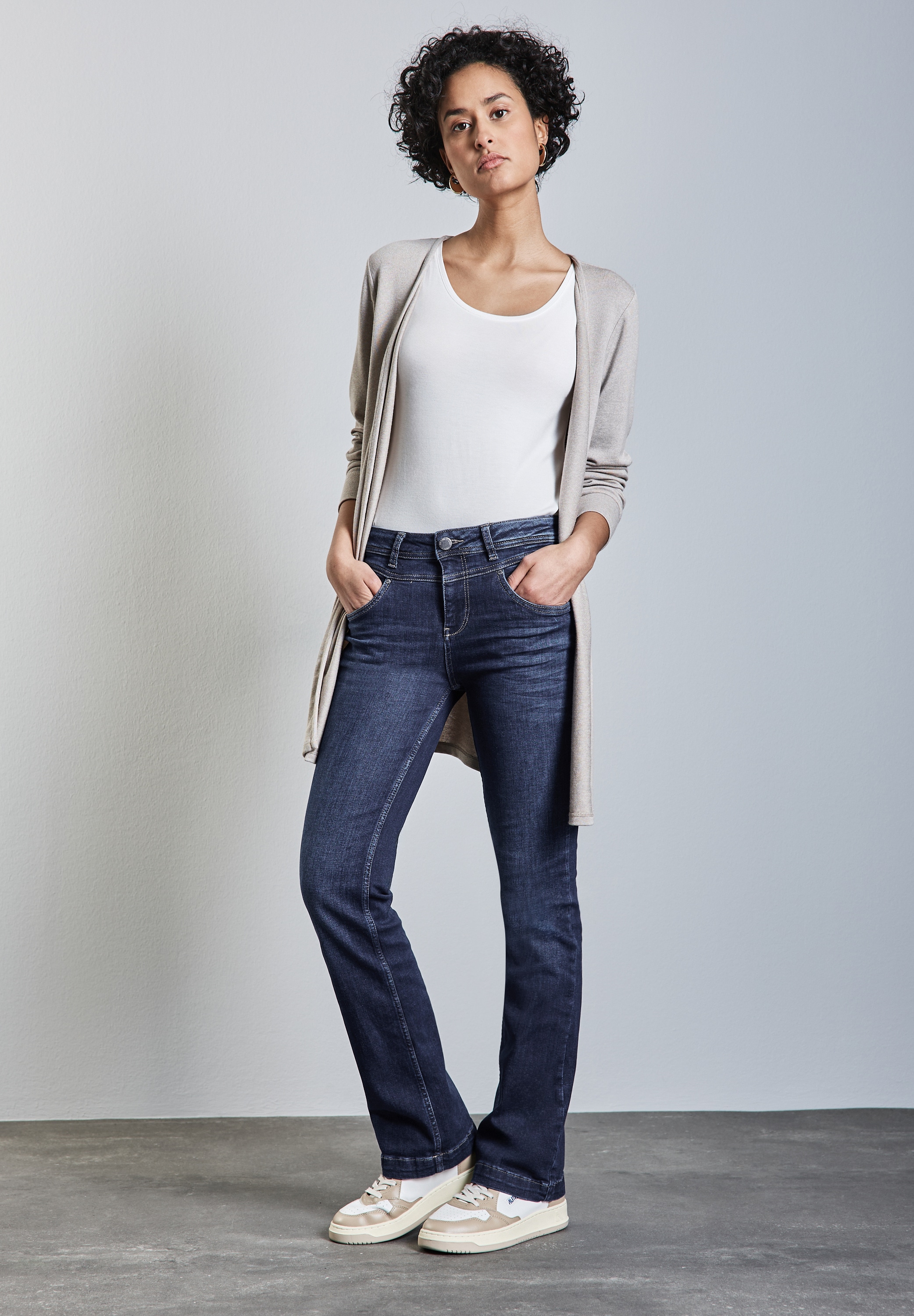 STREET ONE Slim-fit-Jeans, 5-Pocket-Style