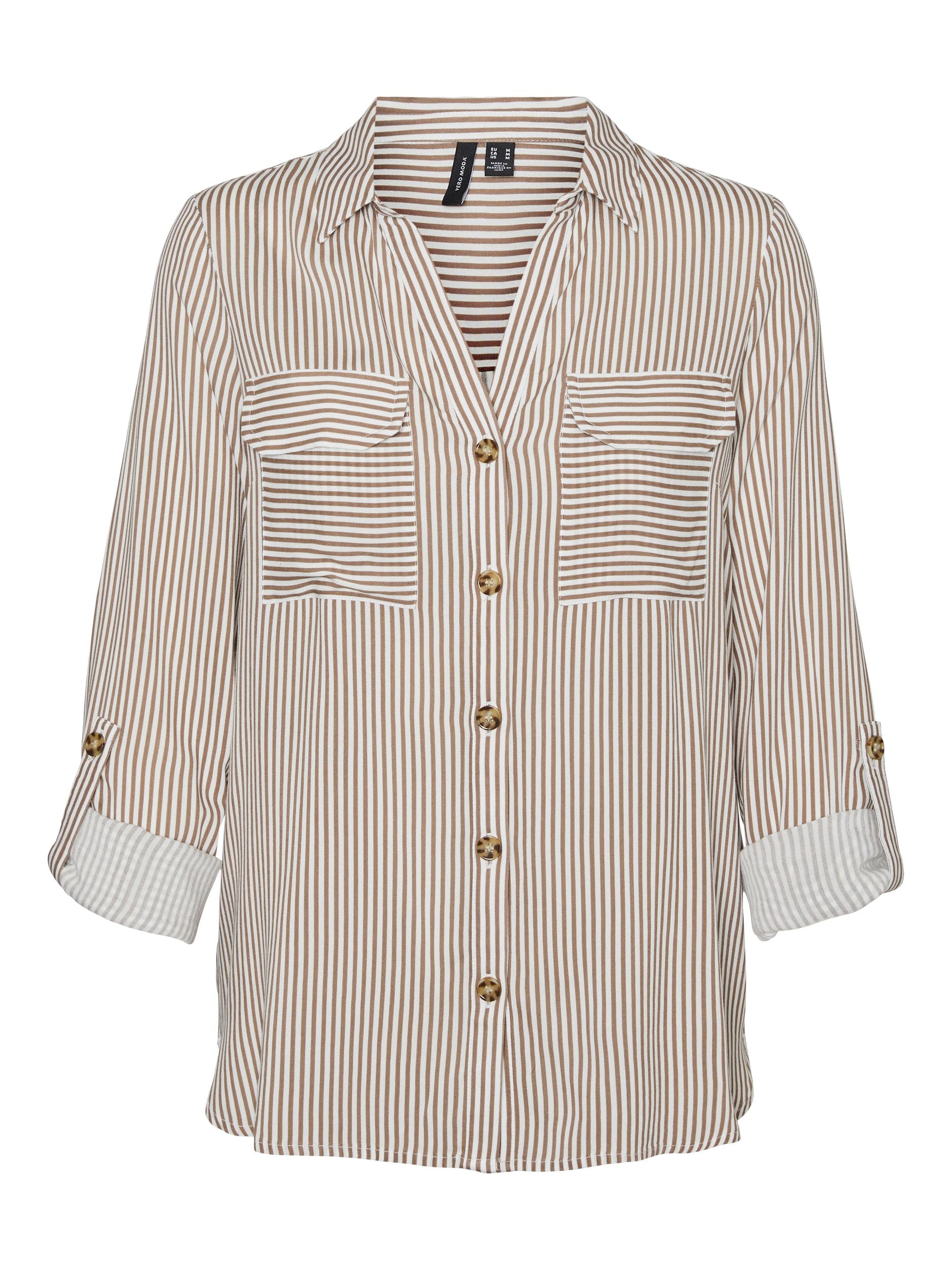Vero Moda Hemdbluse »VMBUMPY L/S SHIRT NEW WVN GA NOOS«