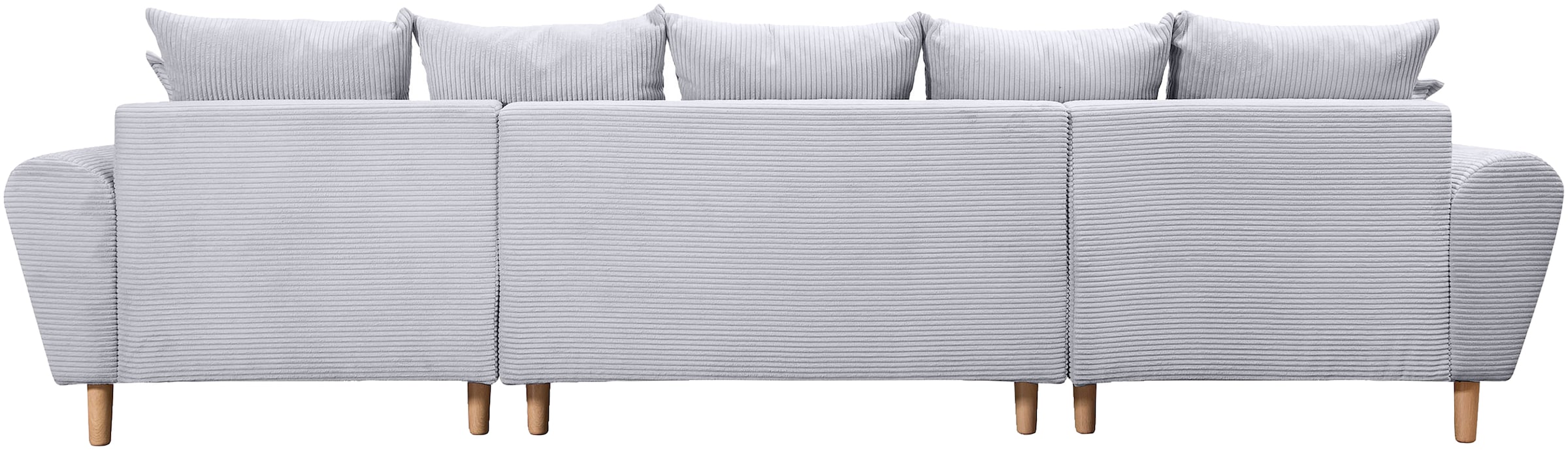 COLLECTION AB Wohnlandschaft »Raisa U-Form«, mit Federkern, Kissen und Steppung im Sitzbereich