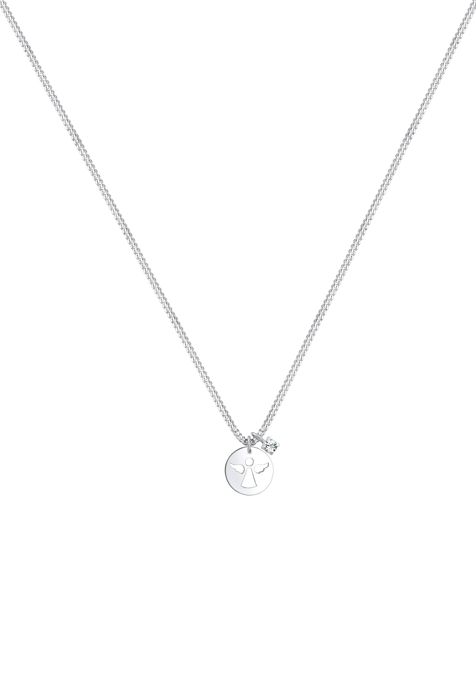 Elli Collierkettchen »Engel Weiß 925 Sterling Silber, mit Kristallen von Swarovski®«