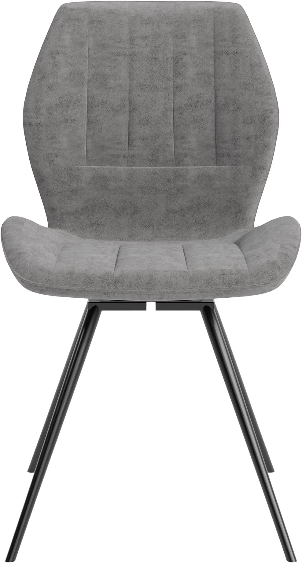 byLIVING Esszimmerstuhl »Manhattan 2er-Set«, (Set), 2 St., Microfaser VINTAGE, drehbarer Stuhl mit modernem Mikrofaserbezug