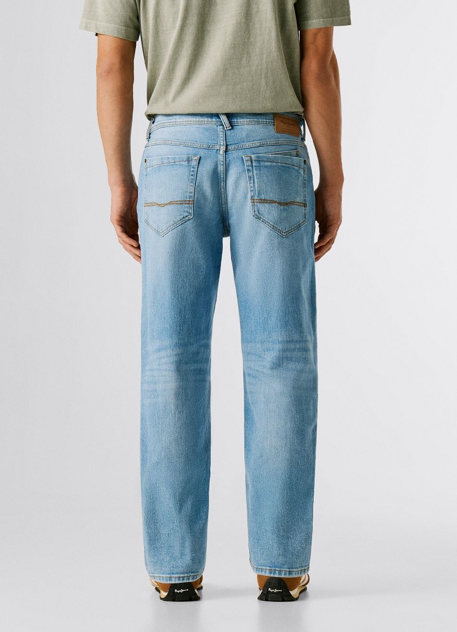 Pepe Jeans Straight-Jeans »COMFORT STRAIGHT DALSTON« aus Baumwoll-Denim mit Stretch-Anteil