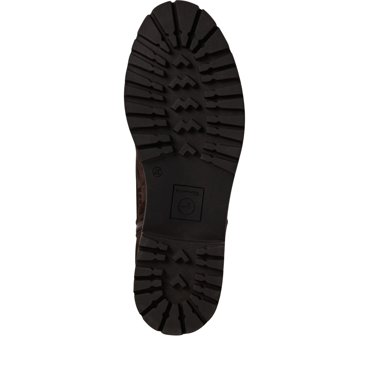 Tamaris Schnürstiefelette, Blockabsatz, Schnürboots, Businessschuh mit dezenten Ziernähten