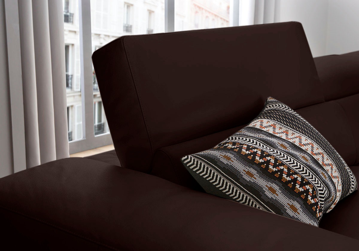 Thumbnail - W.SCHILLIG Ecksofa "piedroo, Designsofa mit tollem Sitzkomfort, bequem und elegant, L-Form" Kopfteilverstellung, wahlwei...
