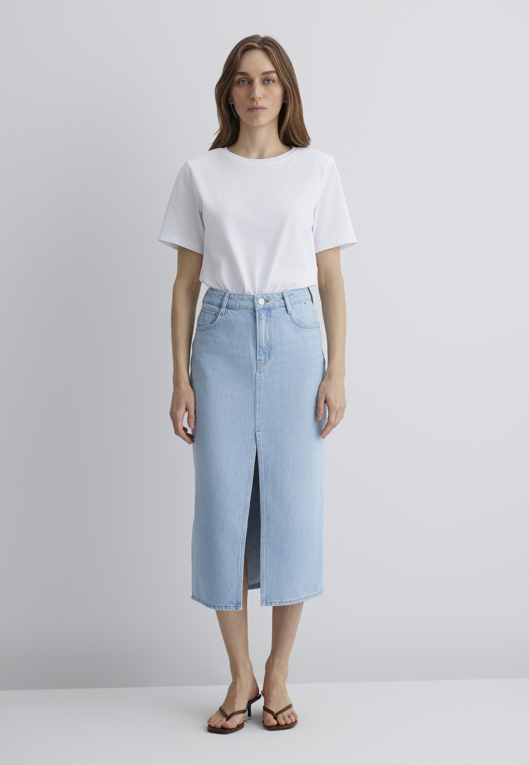 Thumbnail - Mavi Maxirock "MARIN" Maxi Skirt