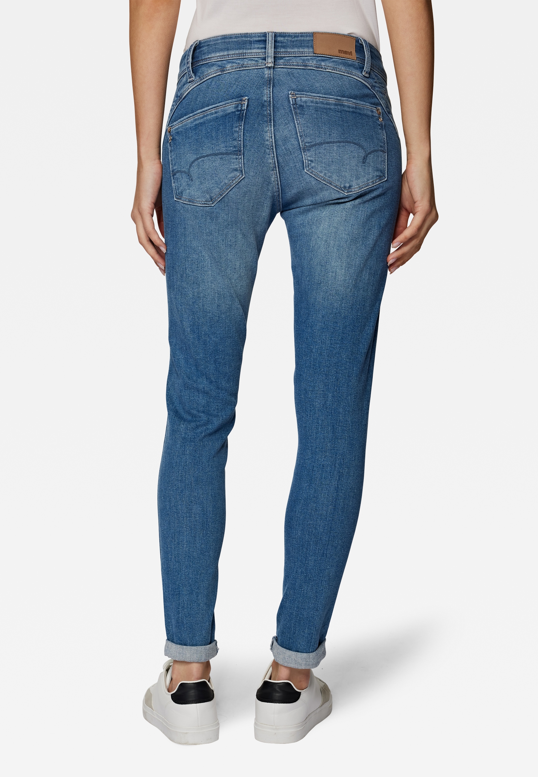 Mavi Röhrenjeans "LEXY", Cropped Super Skinny Jeans günstig online kaufen