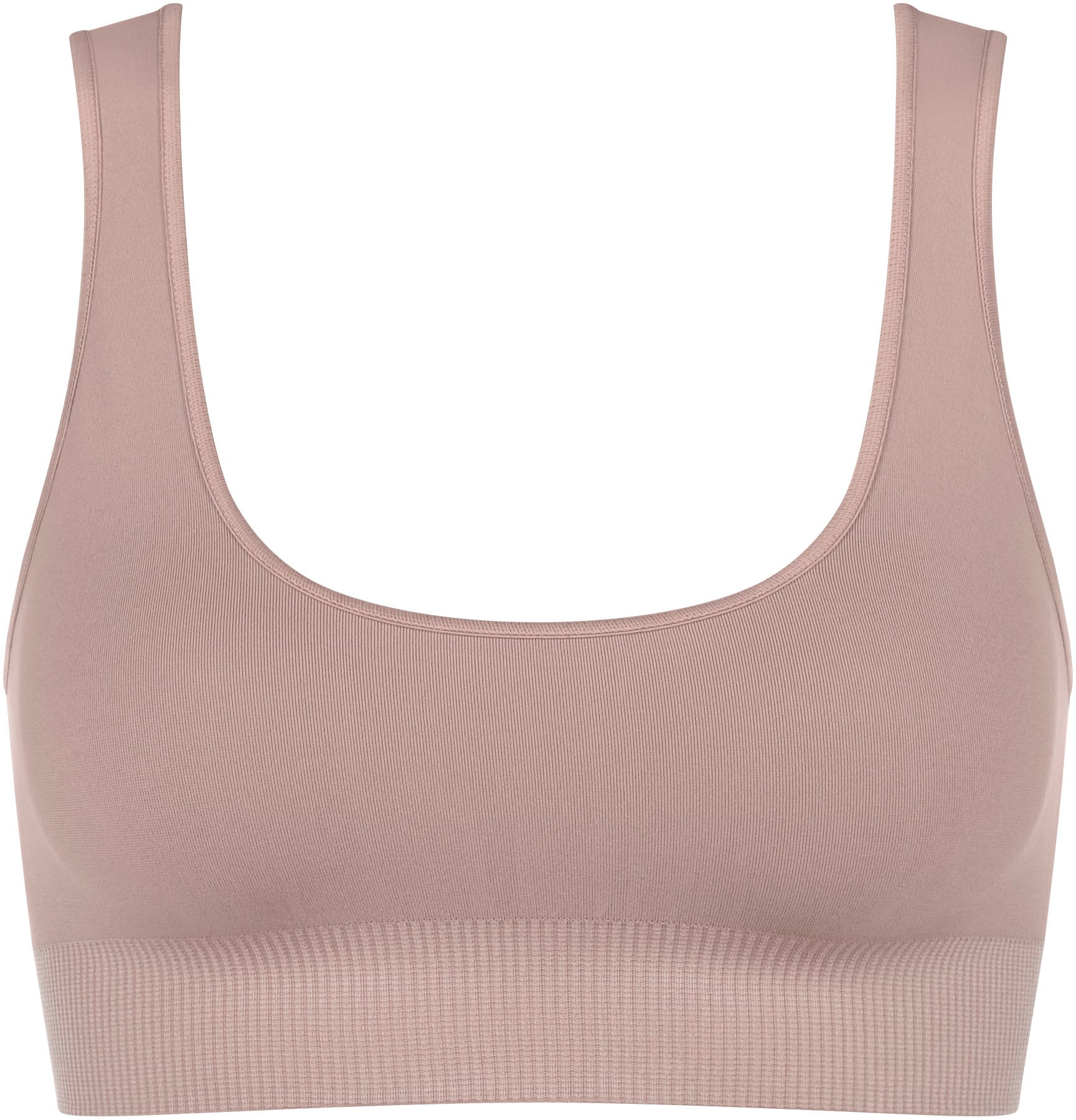 sloggi Bustier »EVER Infused Aloe Top«, pflegend, leicht, weicher nahtloser Rundstrick, ohne Bügel