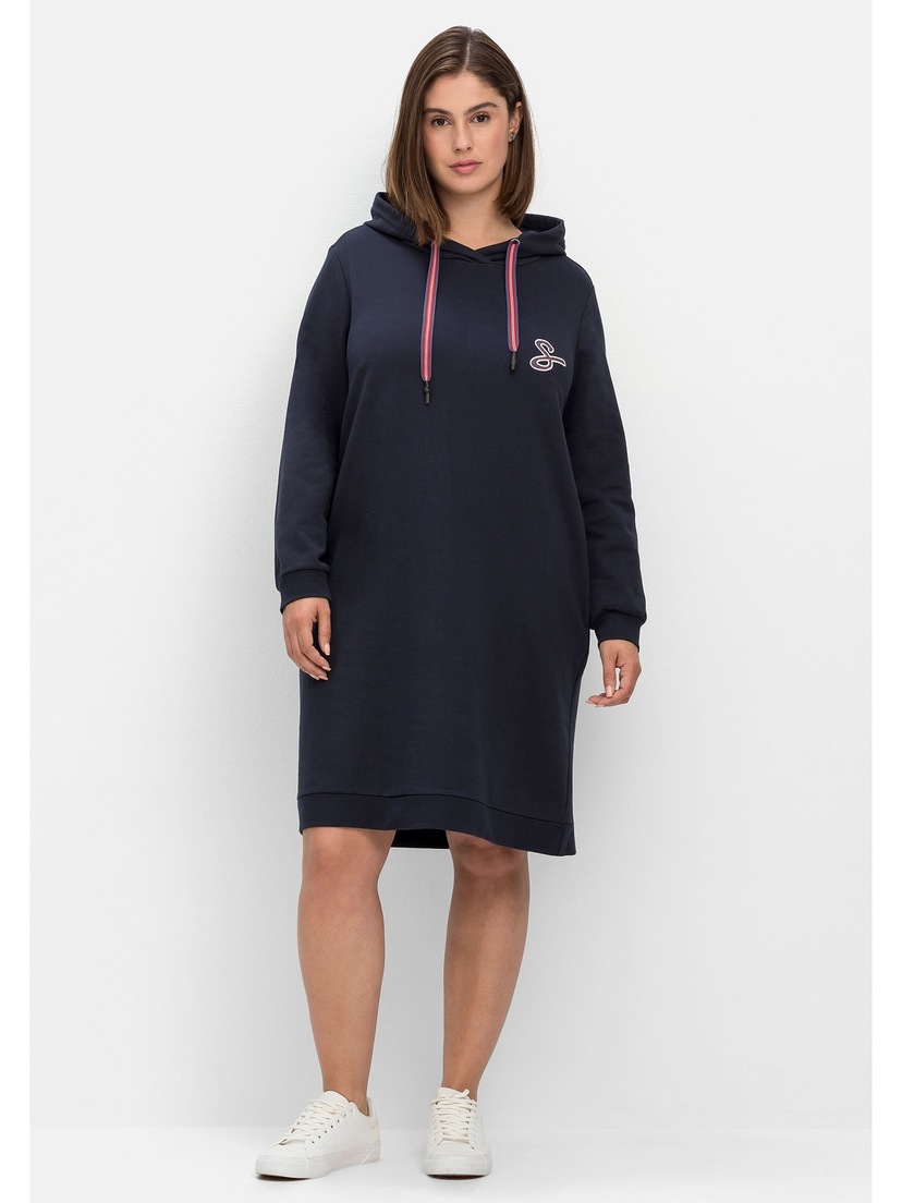 Tommy Hilfiger Curve Sweatkleid »CRV 1985 MINI CORP C-NK DRS LS«, PLUS SIZE  CURVE,mit Tommy Hilfiger Mini Logo-Schriftzug online bestellen | BAUR