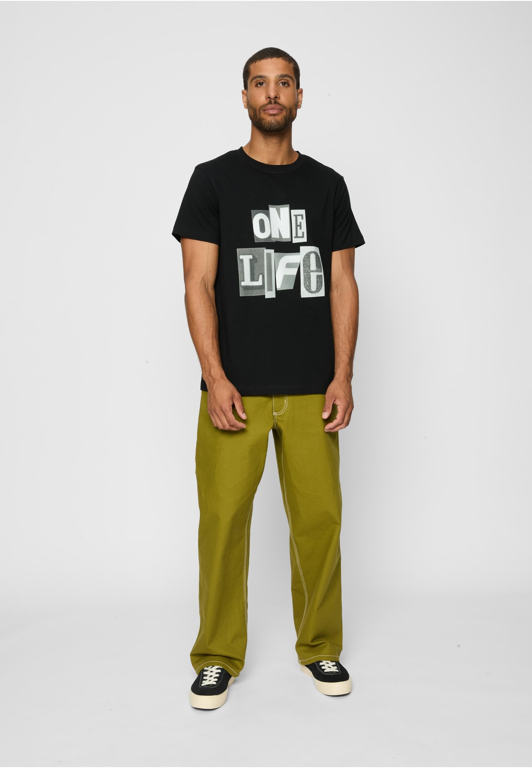 MisterTee T-Shirt »MisterTee Herren One Life Tee«, (1 tlg.)