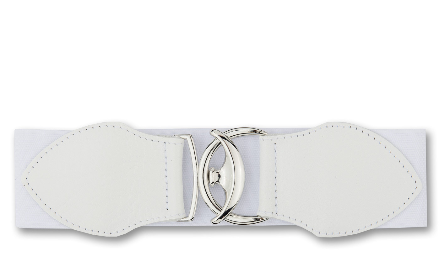 BERND GÖTZ Taillengürtel »Taillengürtel mit Stretch und großer silberner Ringschließe«