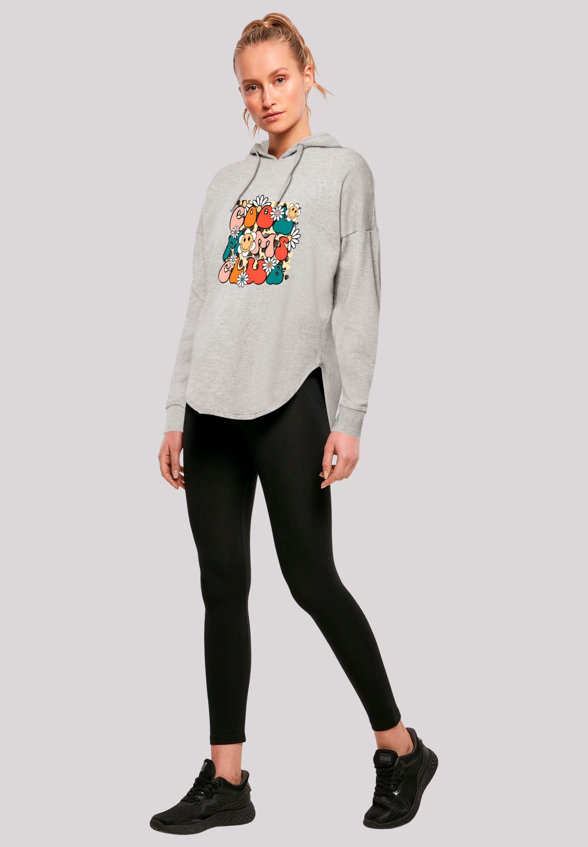 F4NT4STIC Kapuzenpullover »Muttertag Cool Moms Club Retro Blumen«, Premium Qualität