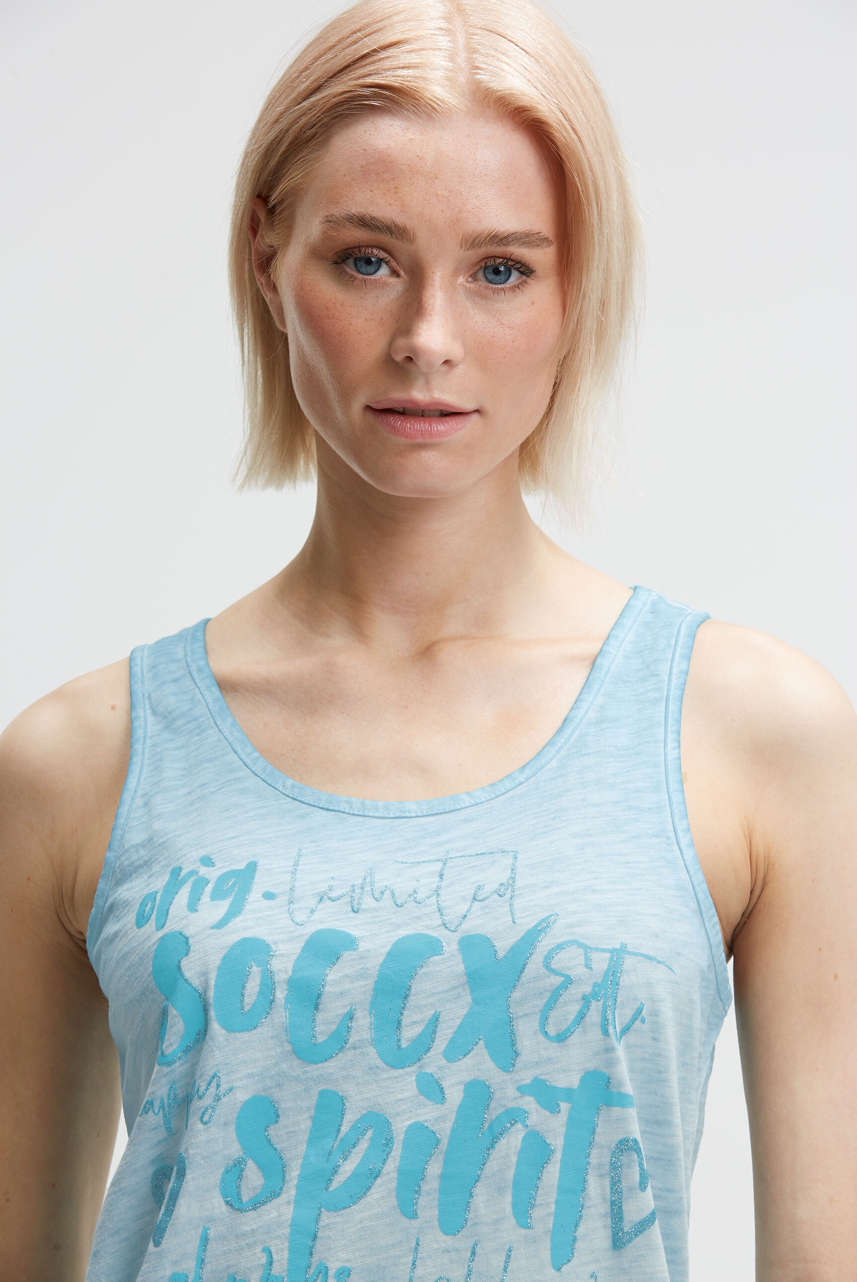 SOCCX Tanktop aus Baumwolle