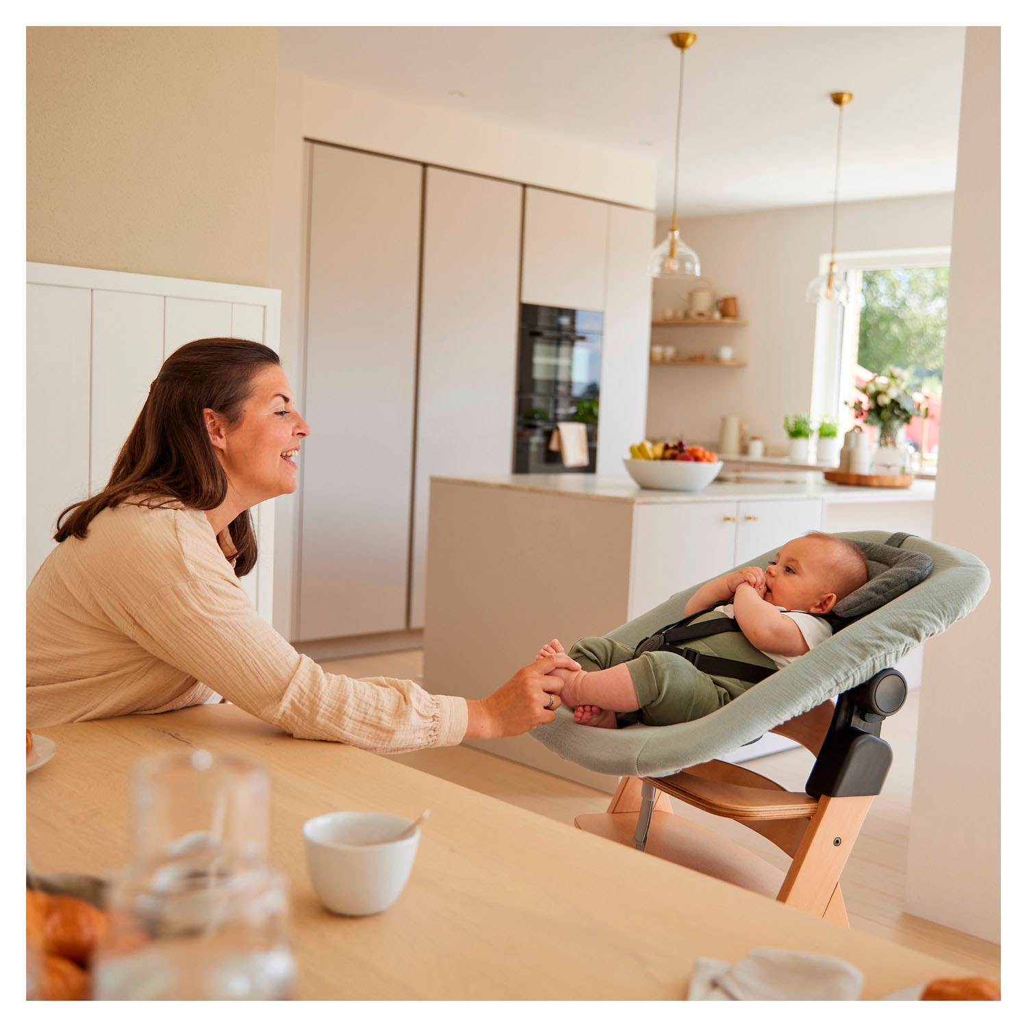 Hauck Kindersitzbezug »Schonbezug für Babywippe; Highchair Bouncer Cover« Schonbezug für Babywippe Highchair Bouncer/High Chair Bouncer Eco