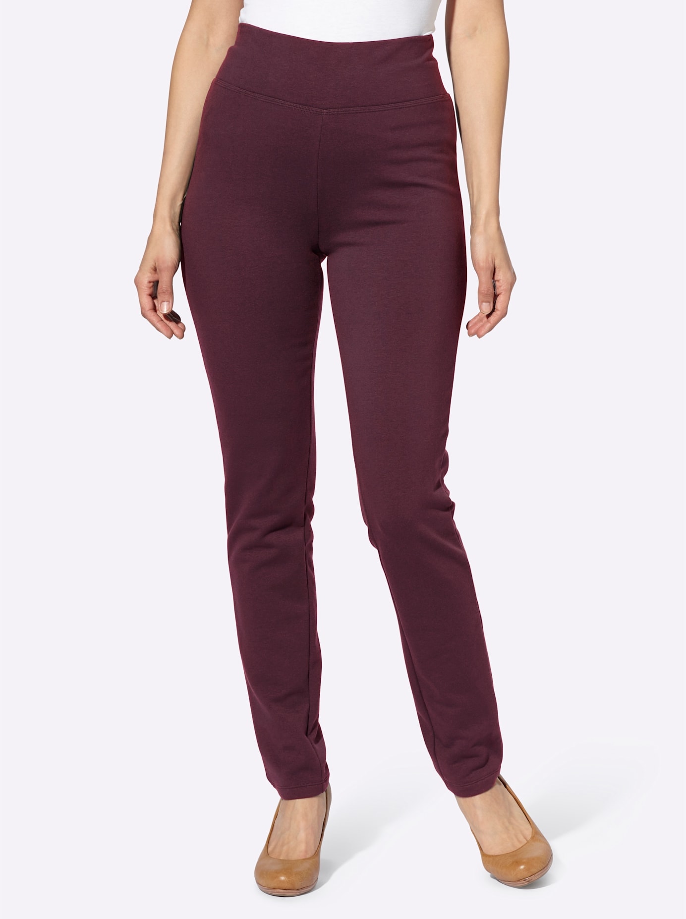 Classic Basics Lederimitathose günstig online kaufen