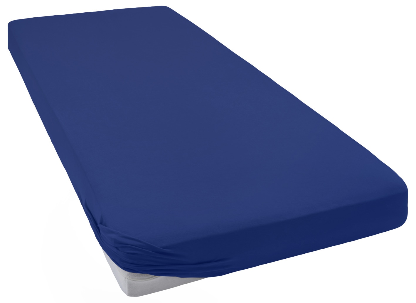 bellana Spannbettlaken "bellana deluxe mit Elasthan, Jersey 230 g/m², Premium-Qualität" mit 5% Elasthan, für Matratzen bis 35cm Höhe, bügelfrei, faltenfrei