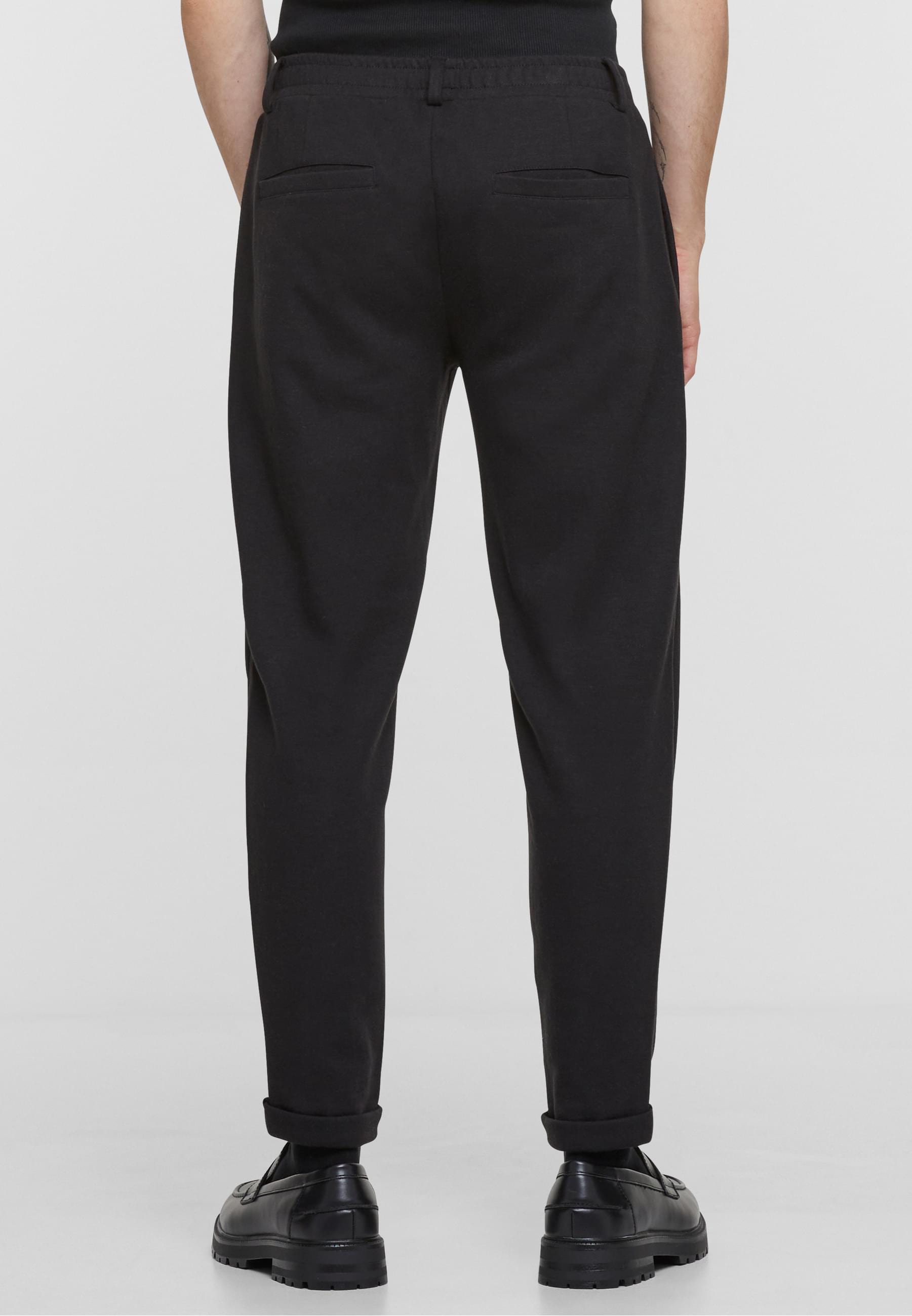 URBAN CLASSICS Chinos »Urban Classics Cropped Interlock Jogg Chino«, (1 tlg.)