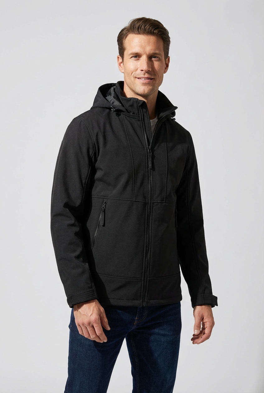 Icepeak Softshelljacke "ICEPEAK ASHEBORO" wasserabweisend, winddicht, atmungsaktiv