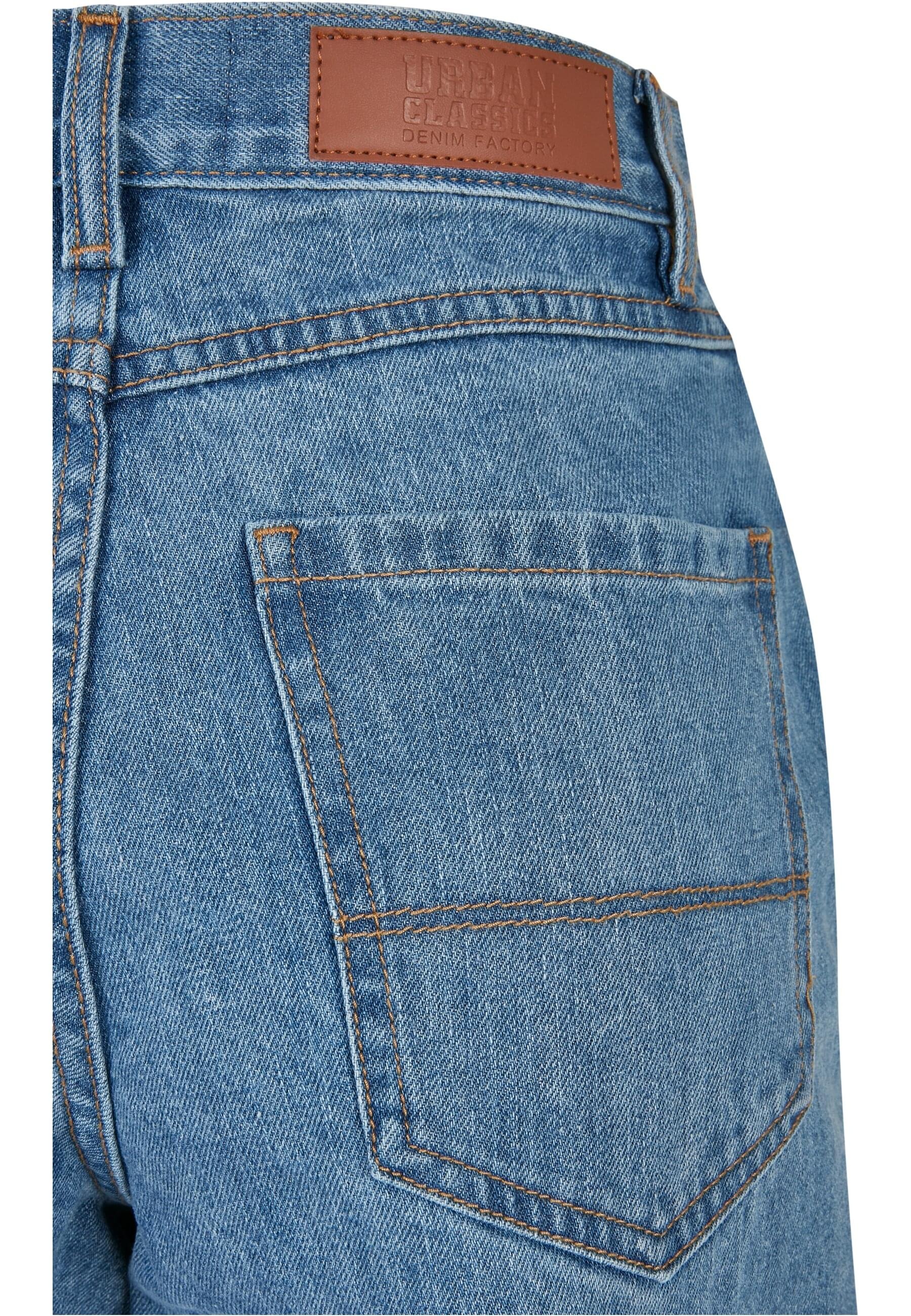 URBAN CLASSICS Bequeme Jeans »Urban Classics Damen Ladies High Waist 90´S Wide Leg Denim Pants«, (1 tlg.)