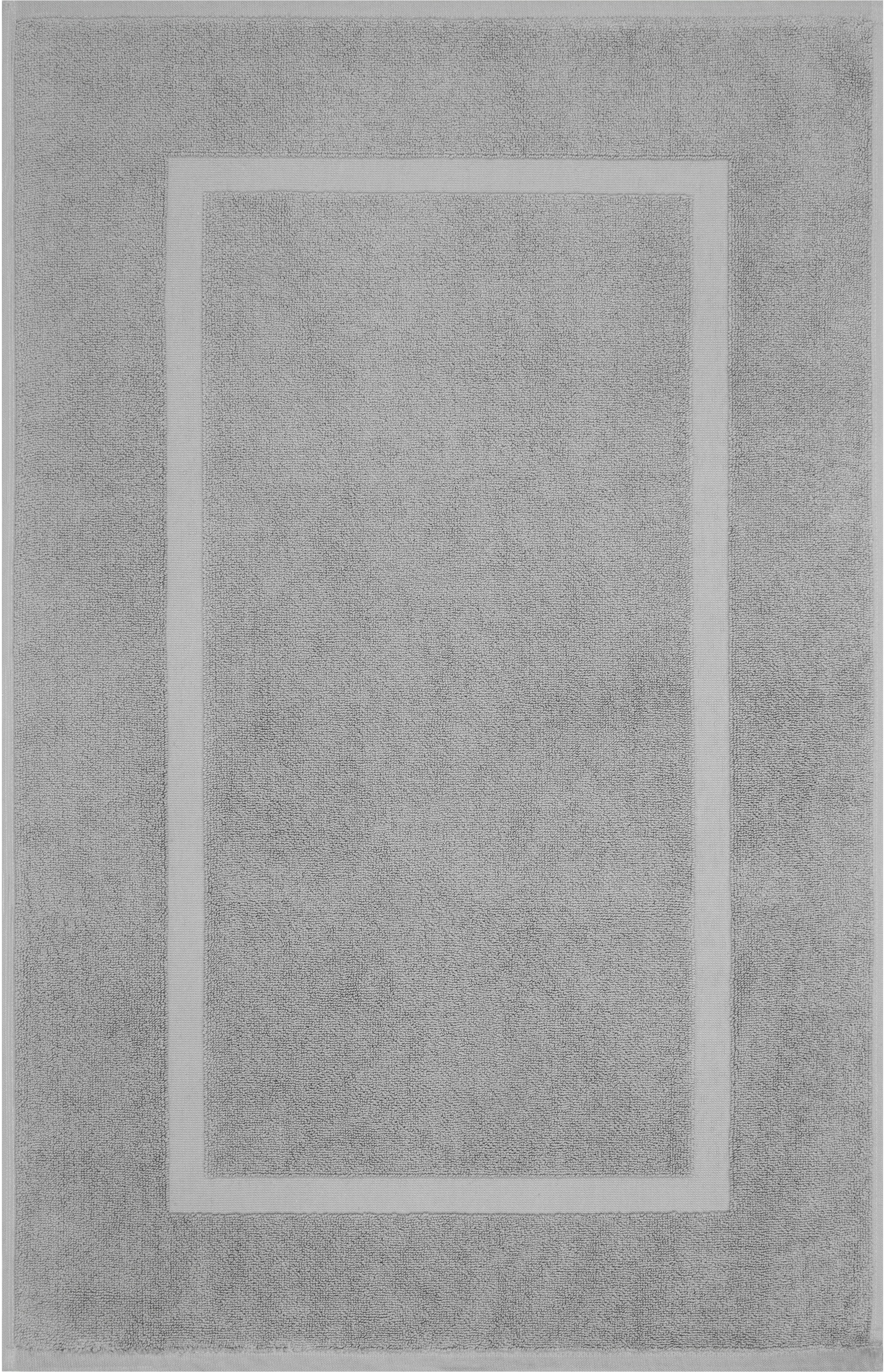 HAMMETEX Badematte »Hotelmatte, Duschvorleger«, rutschhemmend beschichtet, beidseitig nutzbar, 2-teiliges Set, einfarbig, 100% Baumwolle