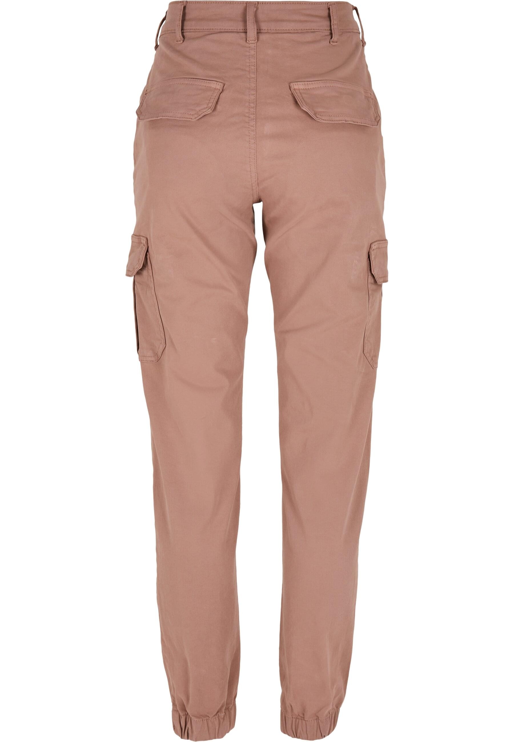 URBAN CLASSICS Cargohose "Urban Classics Damen Ladies High Waist Cargo Pant günstig online kaufen