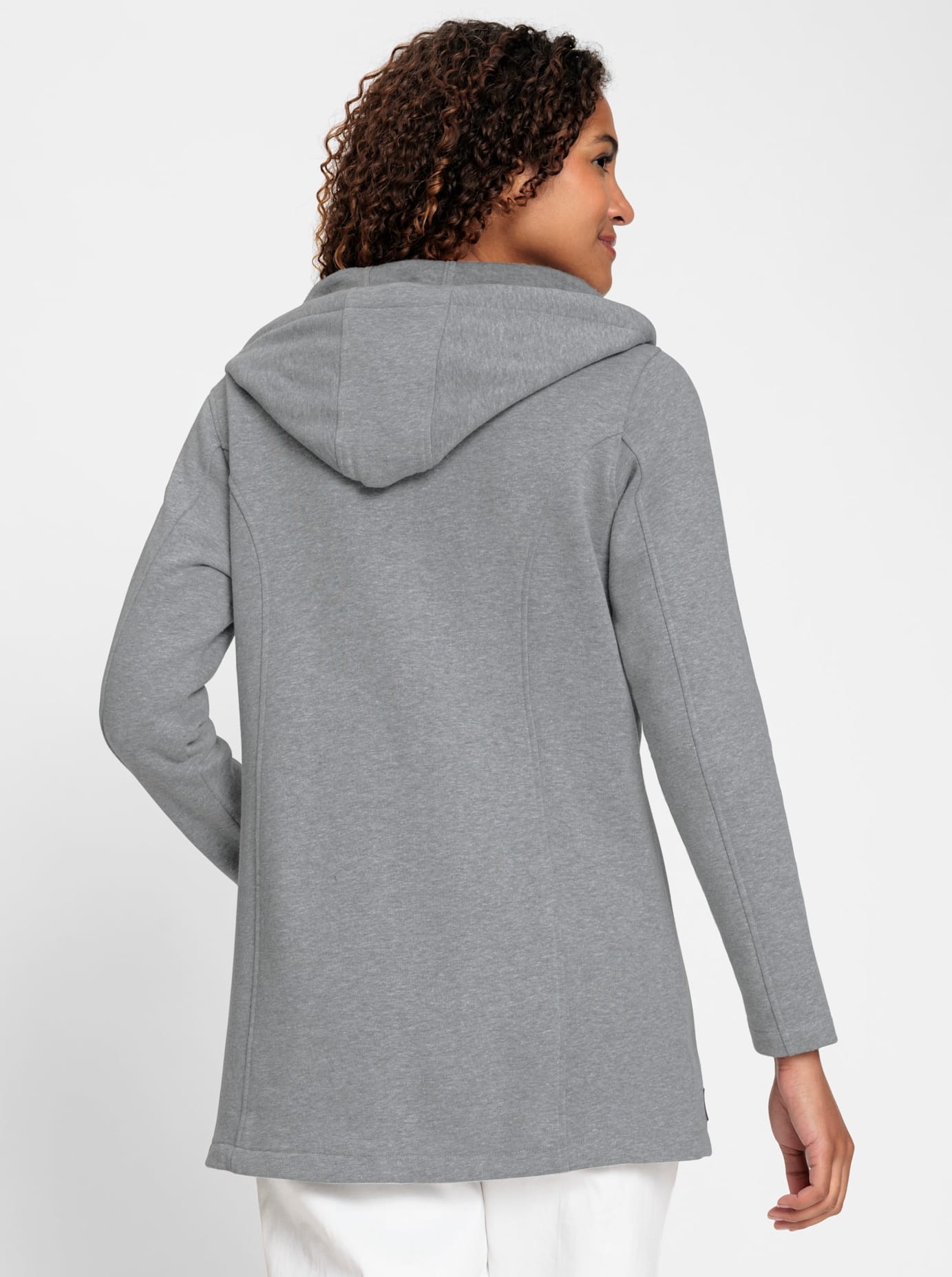 Casual Looks Shirtjacke "Sweatjacke" 1 Stk. günstig online kaufen
