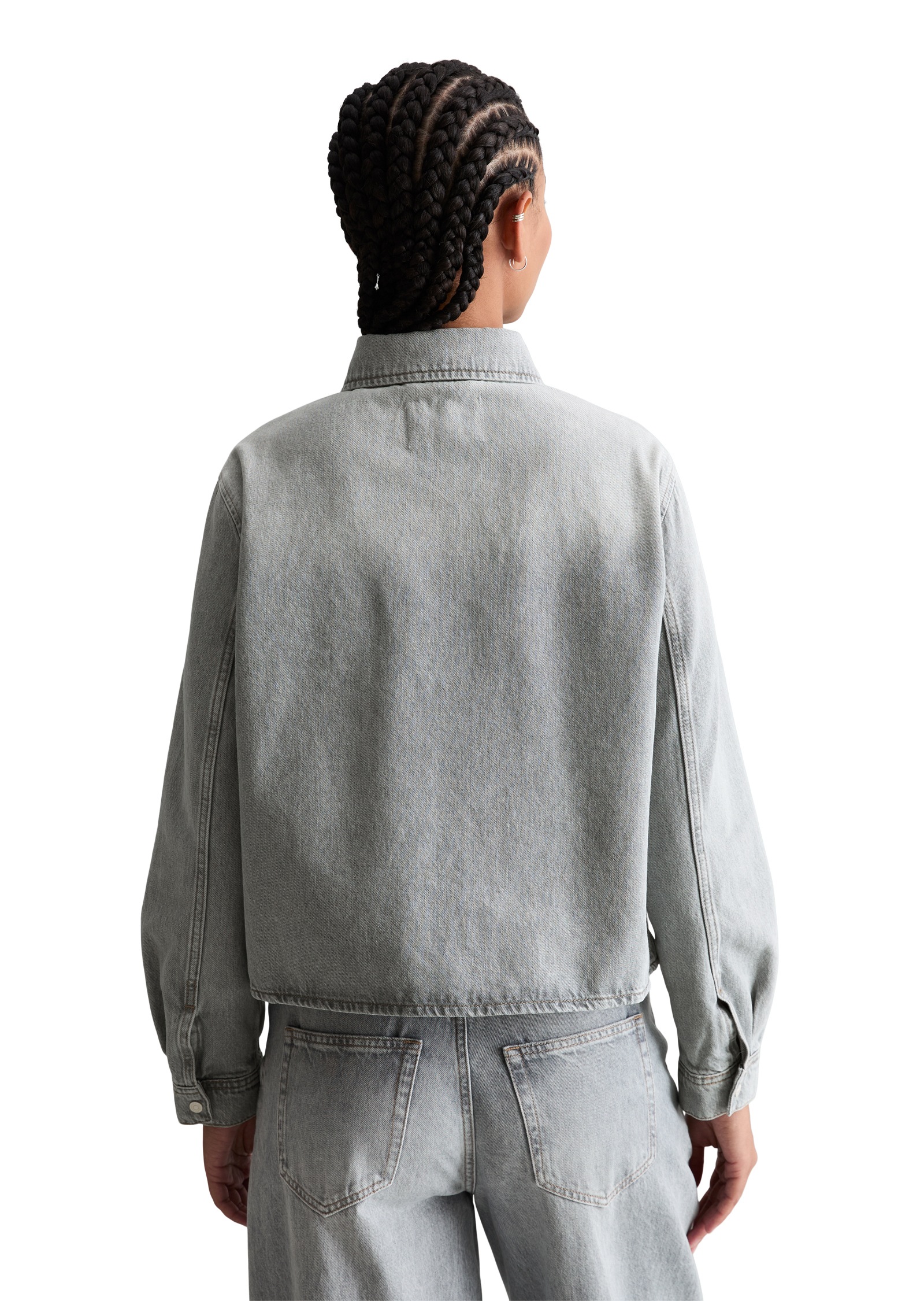 Marc O'Polo DENIM Jeansbluse »aus Rigid Denim«