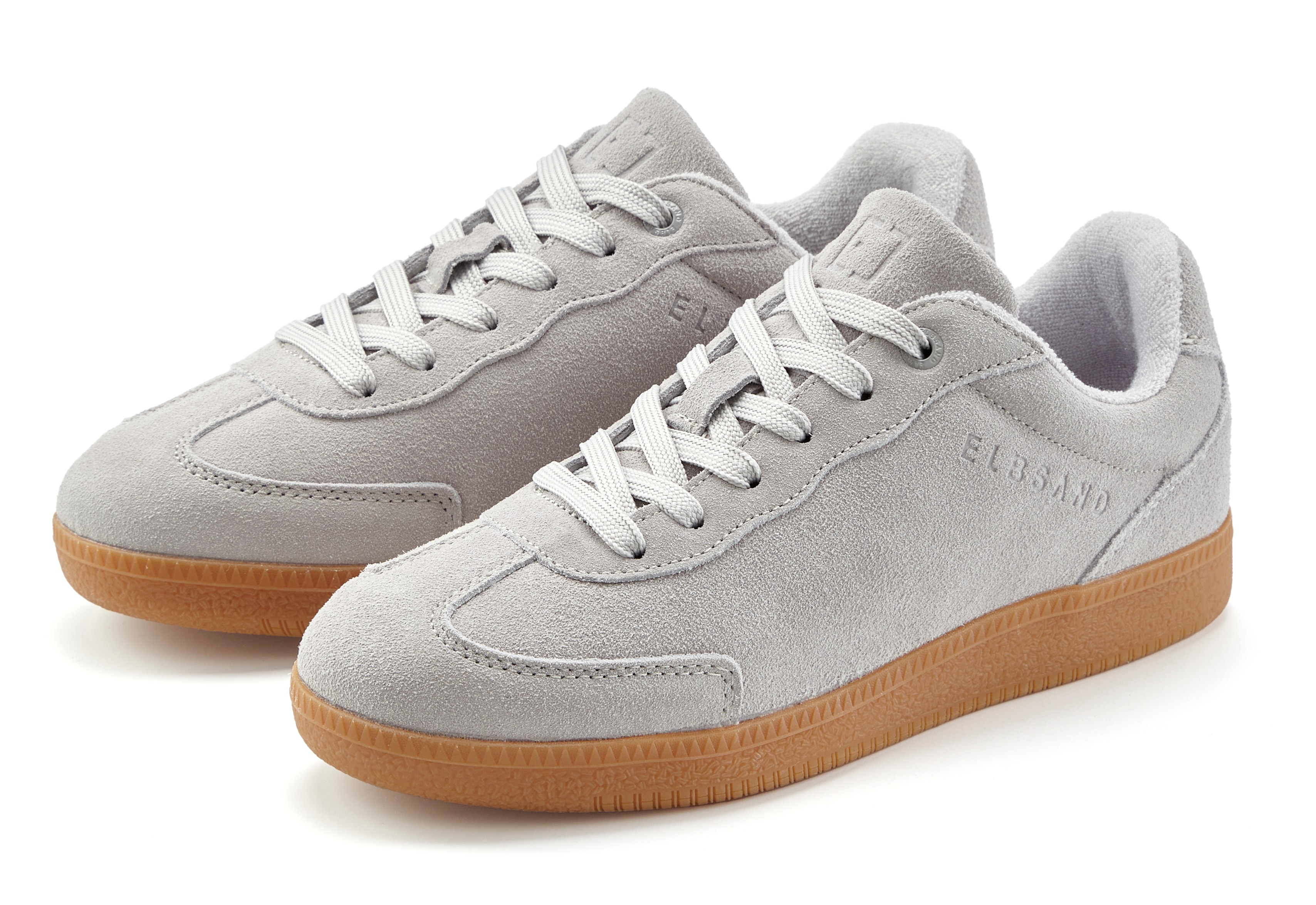 Elbsand Sneaker "Freizeitschuh, Schnürschuh, Turnschuh, Retro Sneaker, Lederschuh" Ledersneaker, Schnürhalbschuh aus Leder im modernen Retro Look