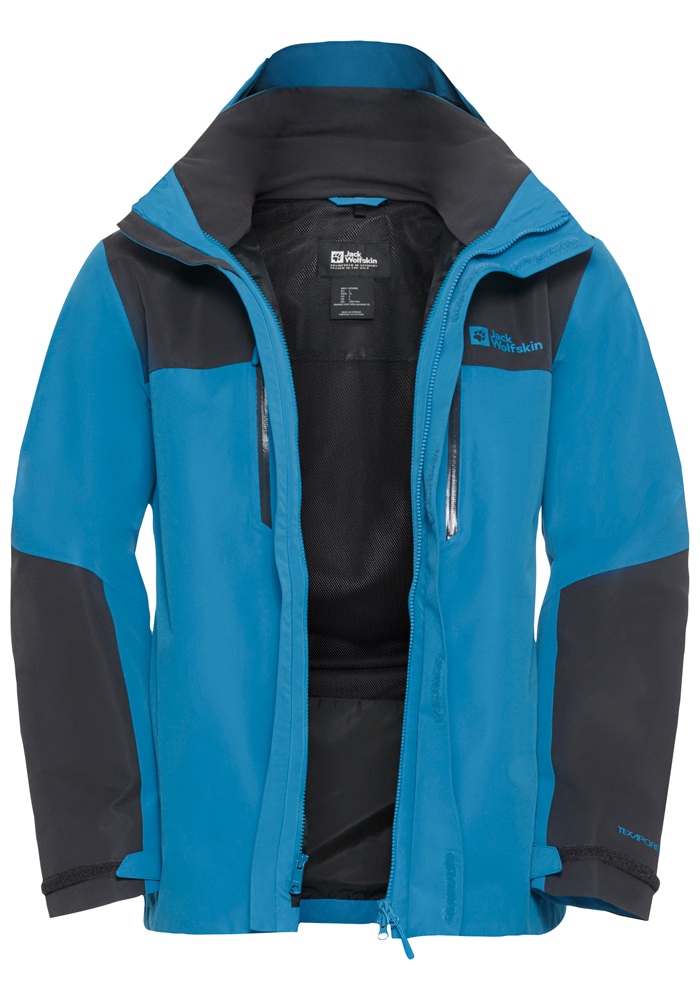 Jack Wolfskin Funktionsjacke »JASPER 2L JKT M«, mit Kapuze