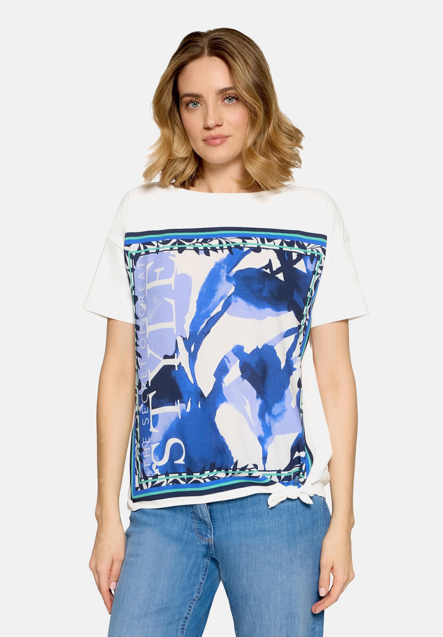 Betty Barclay Kurzarmshirt »Damen mit Schleifenknoten« 1 tlg.