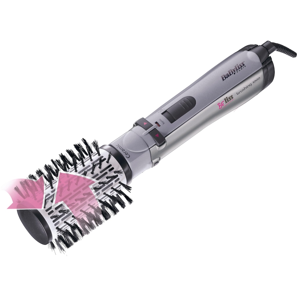 BaByliss Warmluftbürste »2735E«, 4 Aufsätze}, rotierend