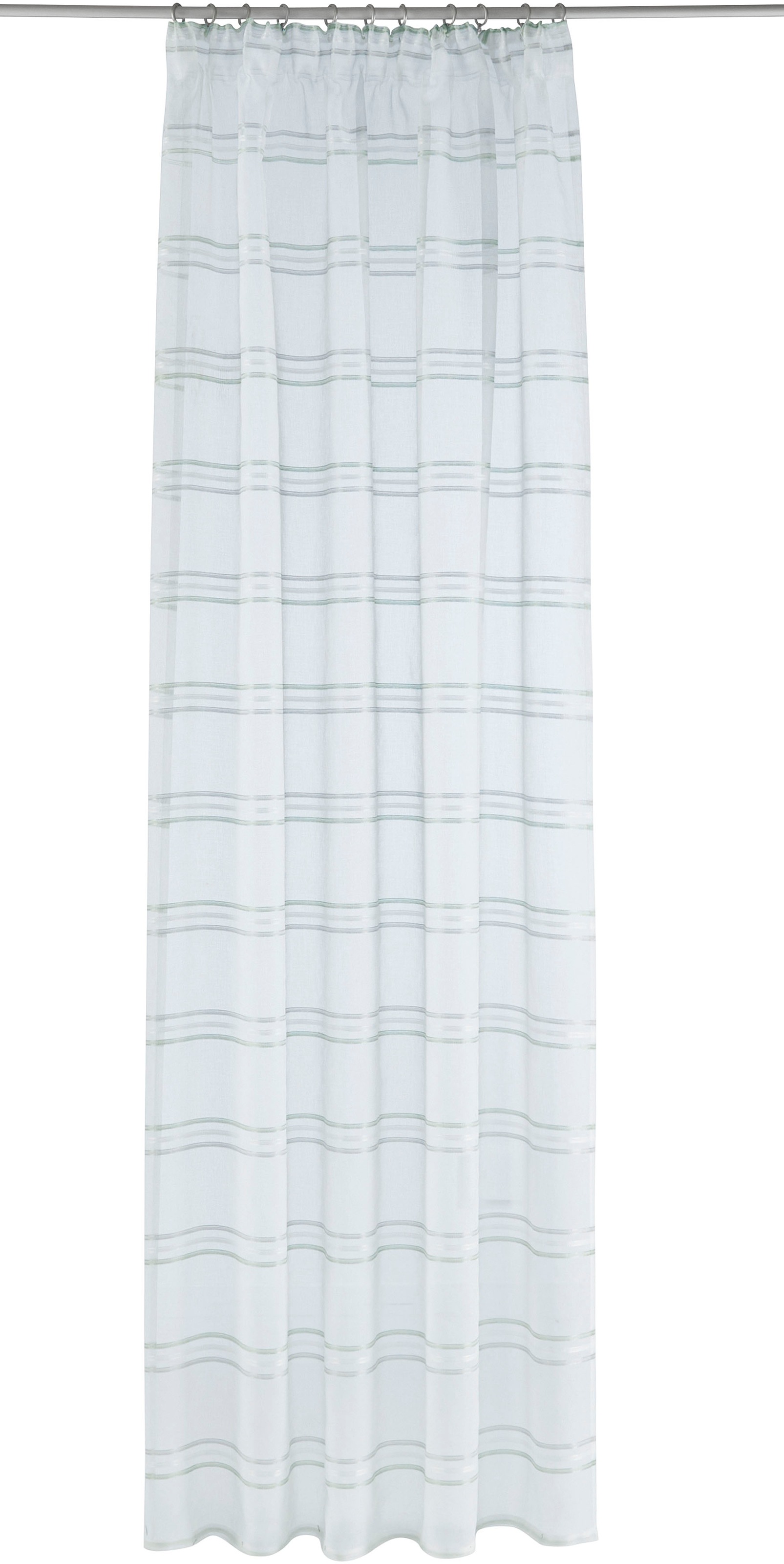 Thumbnail - OTTO home Gardine "Sirii" Multifunktionsband 1 Stk. tlg. Halbtransparent, angenehme Haptik, mit Querstreifen, modern