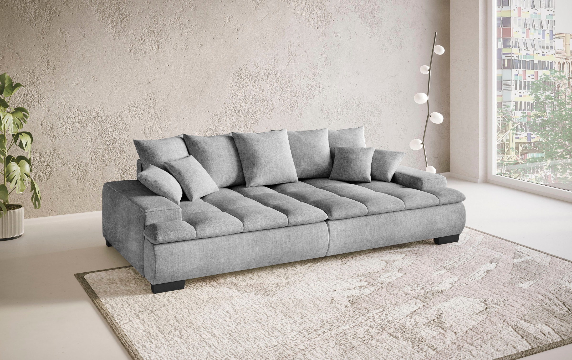 Mr. Couch Big-Sofa »Haiti II«, mit Kaltschaumpolsterung, bis 140 kg belastbar