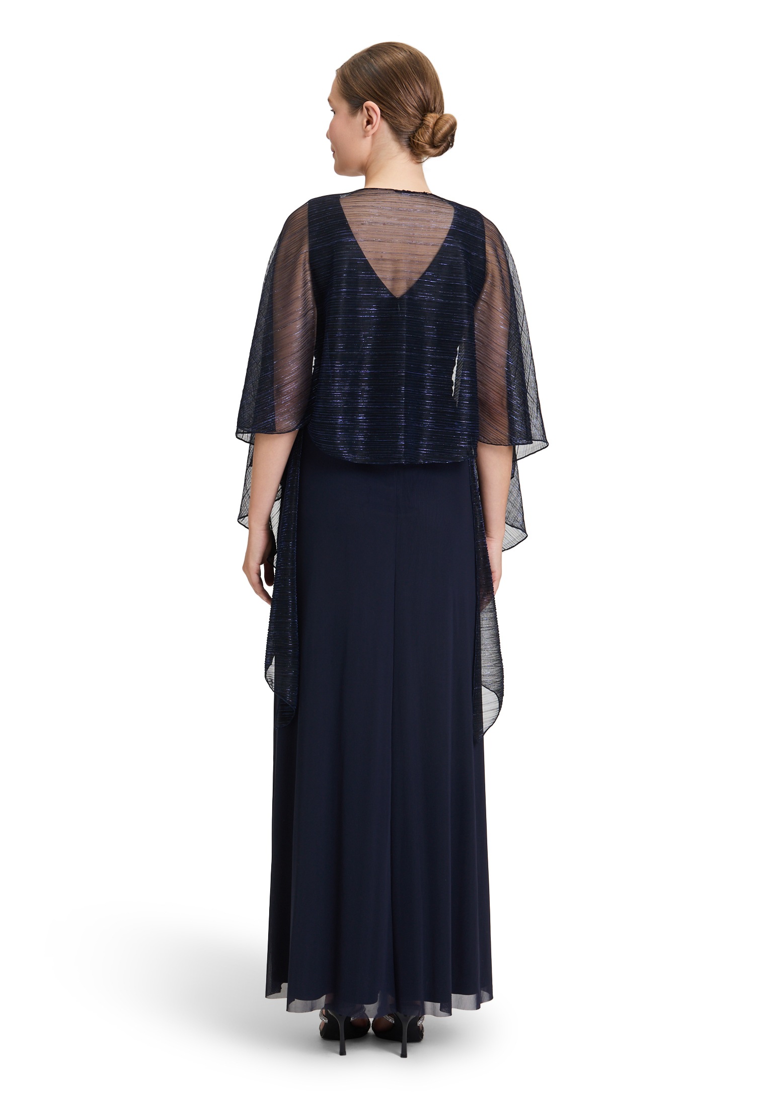 Vera Mont Multifunktionstuch »Vera Mont Cape im Glitzer-Look«