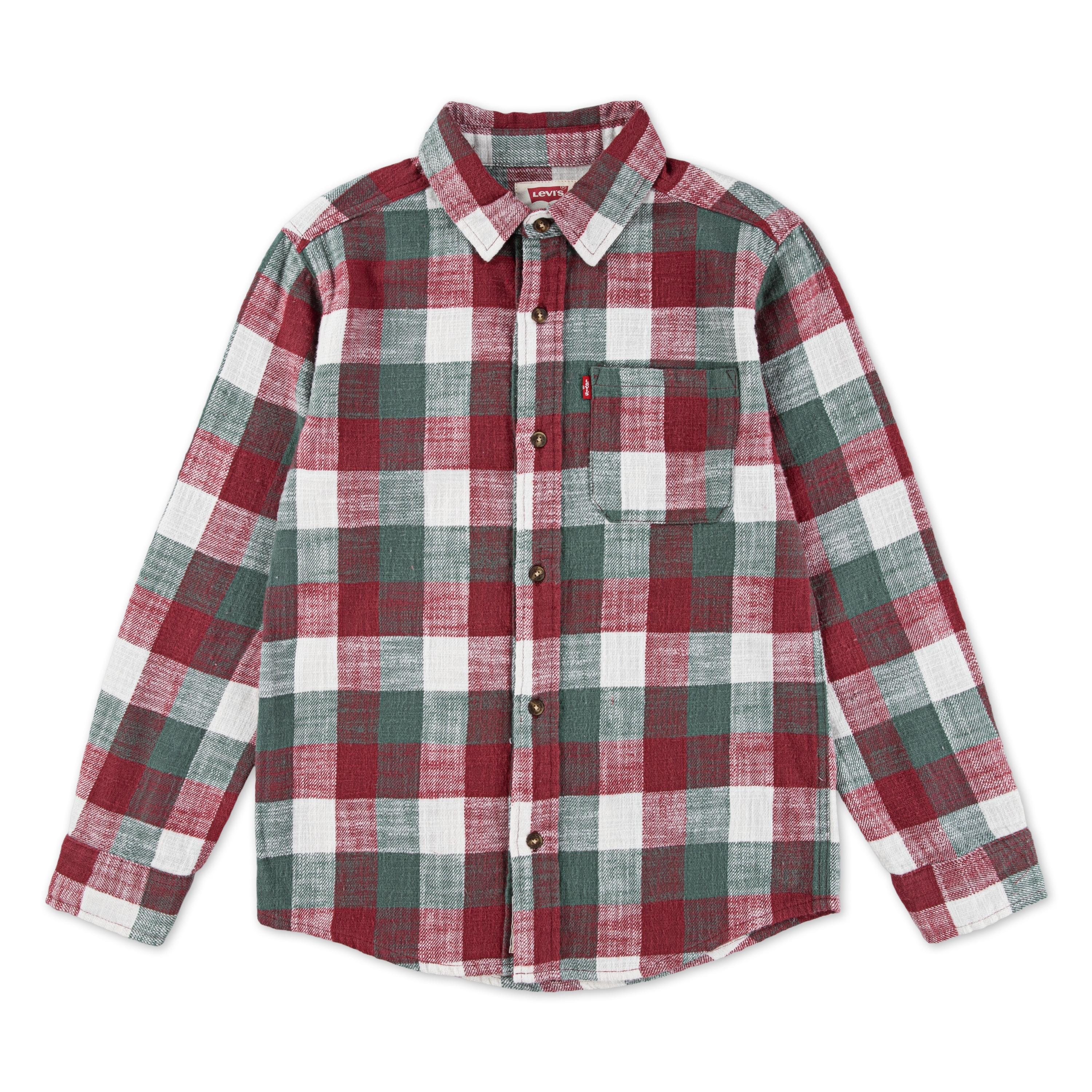 Levis Kids "LVB BUFFALO CHECK FLANNEL" weich und kuschelig mit Karomuster, for Boys