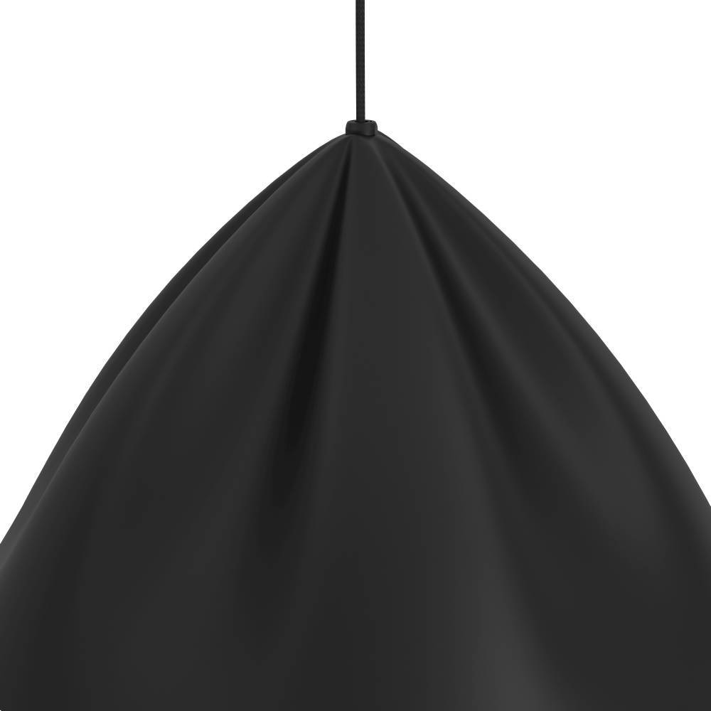 EGLO Hängeleuchte »PODERE«, 1 flammig, Leuchtmittel E27 | ohne Leuchtmittel, Pendellampe, Metall in Schwarz, Hängeleuchte mit E27 Fassung, Ø 42,5cm