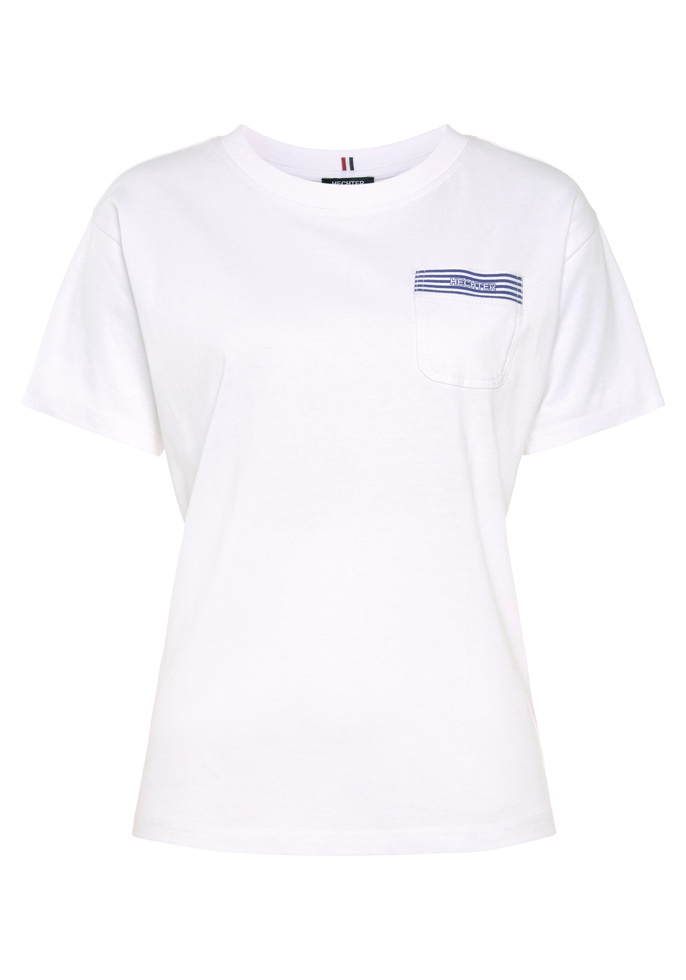 HECHTER PARIS T-Shirt, mit eleganter Brusttasche - NEUE KOLLEKTION