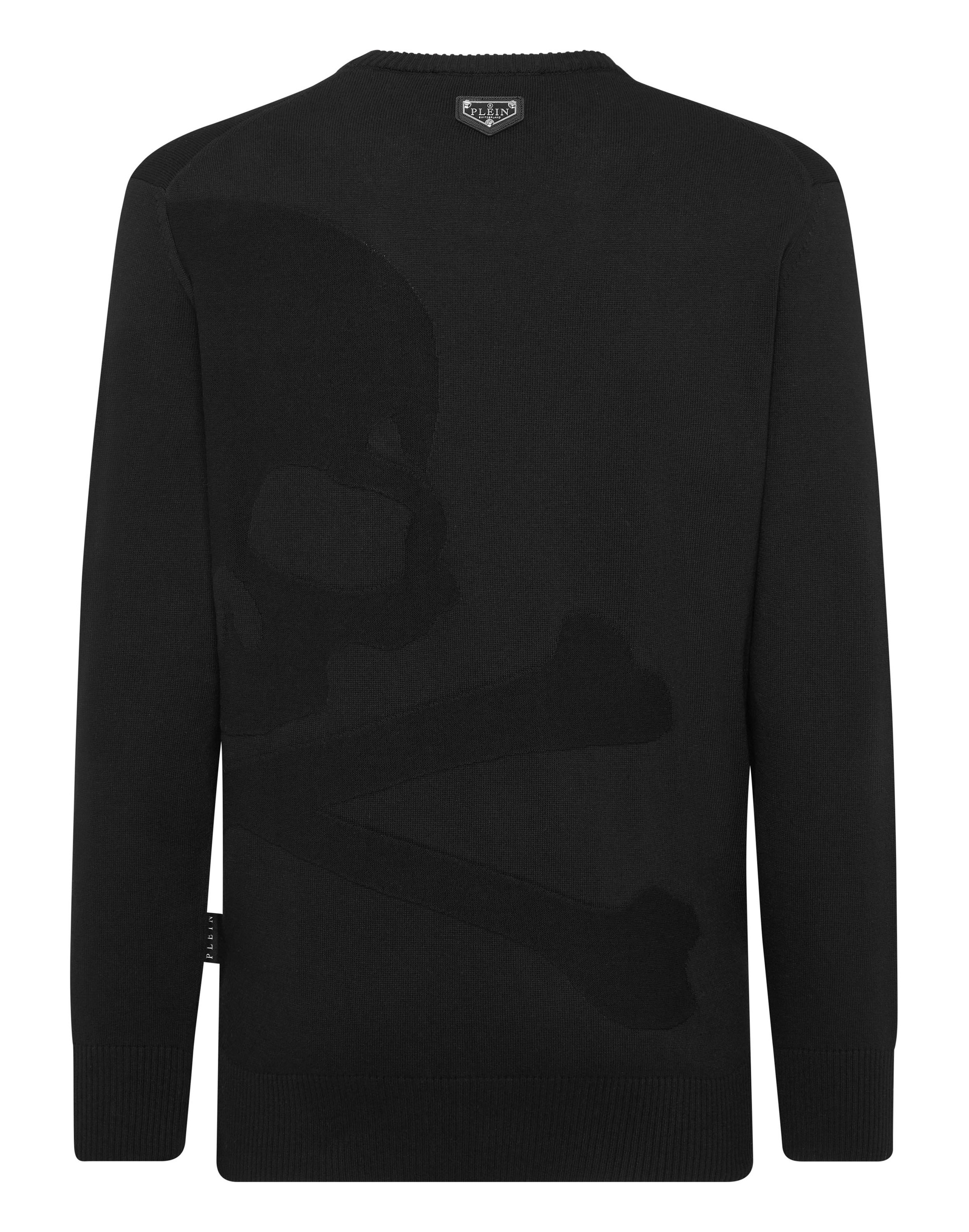 PHILIPP PLEIN Rundhalspullover "Skull&Bones" günstig online kaufen
