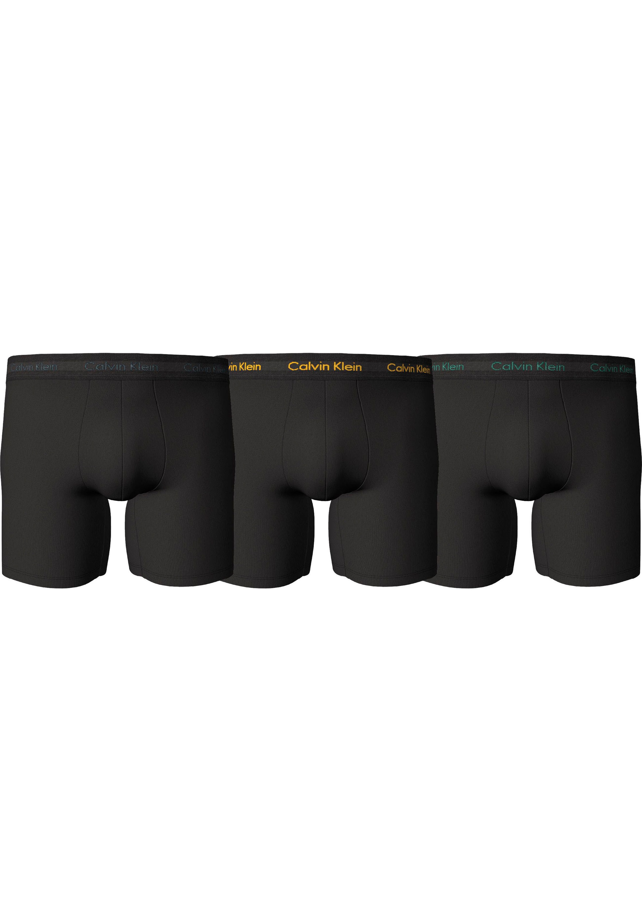 Calvin Klein Underwear Boxer "BOXER BRIEF 3PK", (Packung, 3 St., 3er-Pack), mit Calvin Klein Logo-Elastikbund