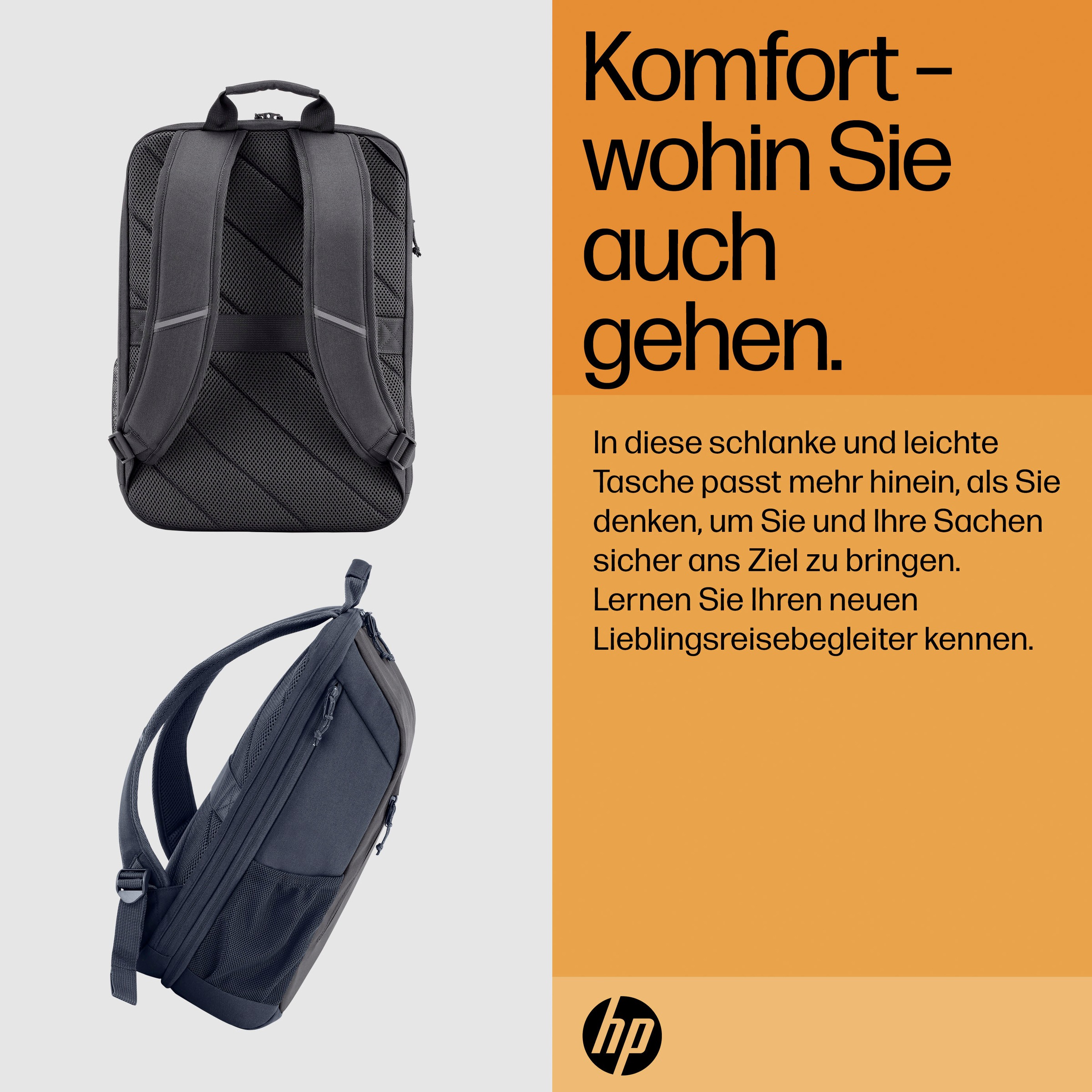 HP Notebook-Rucksack »Reise-Laptop-Rucksack«, (1 tlg.)