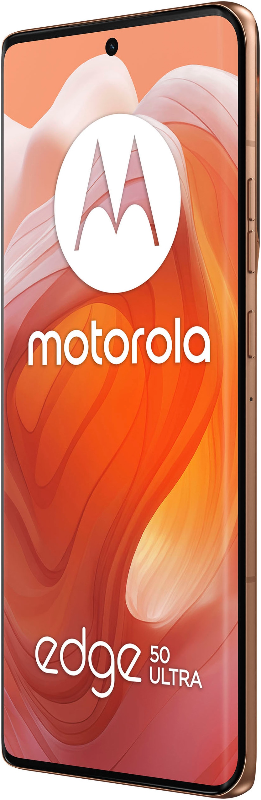 Motorola Smartphone »edge50 ultra«, peach fuzz
