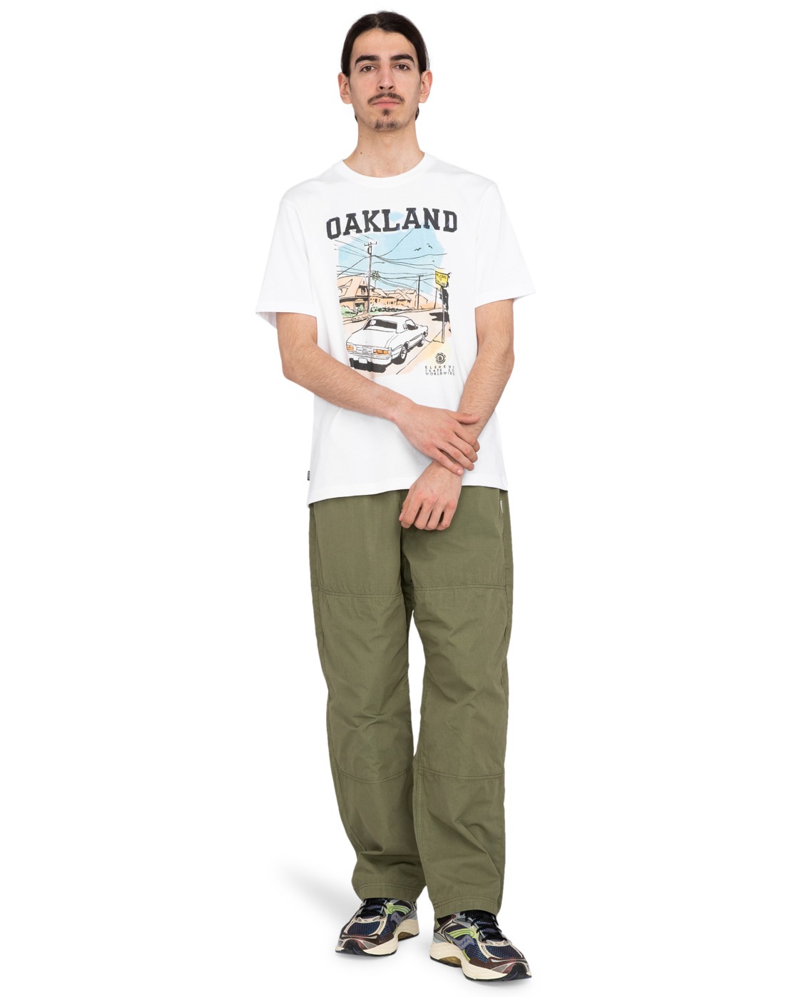 Element T-Shirt »Oakland Worldwide«