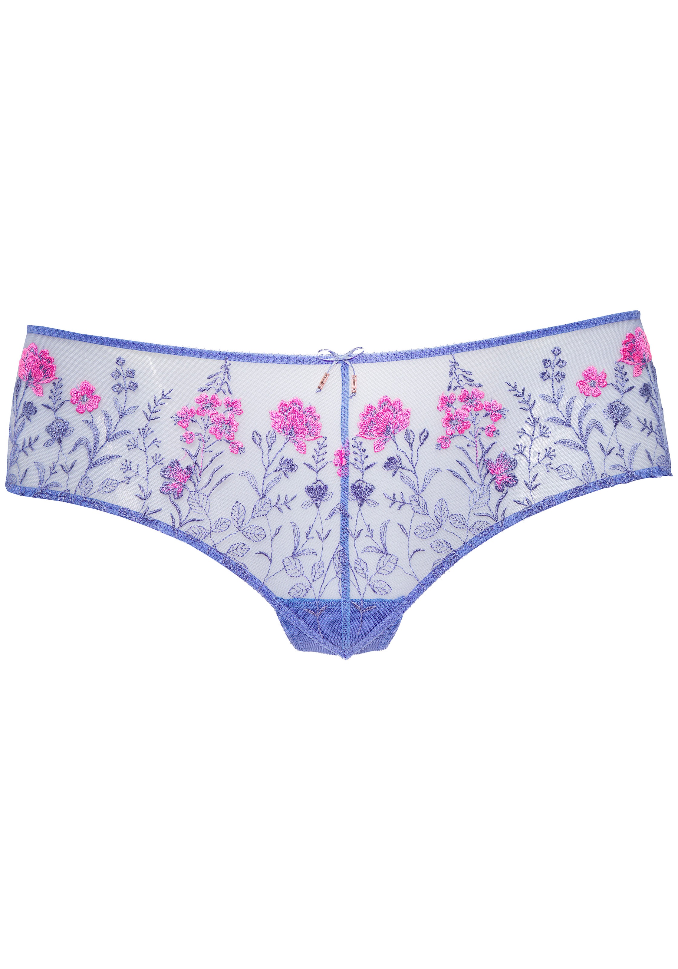 LASCANA Stringpanty "Maria" mit bunten Blumen aus Stickereispitze günstig online kaufen