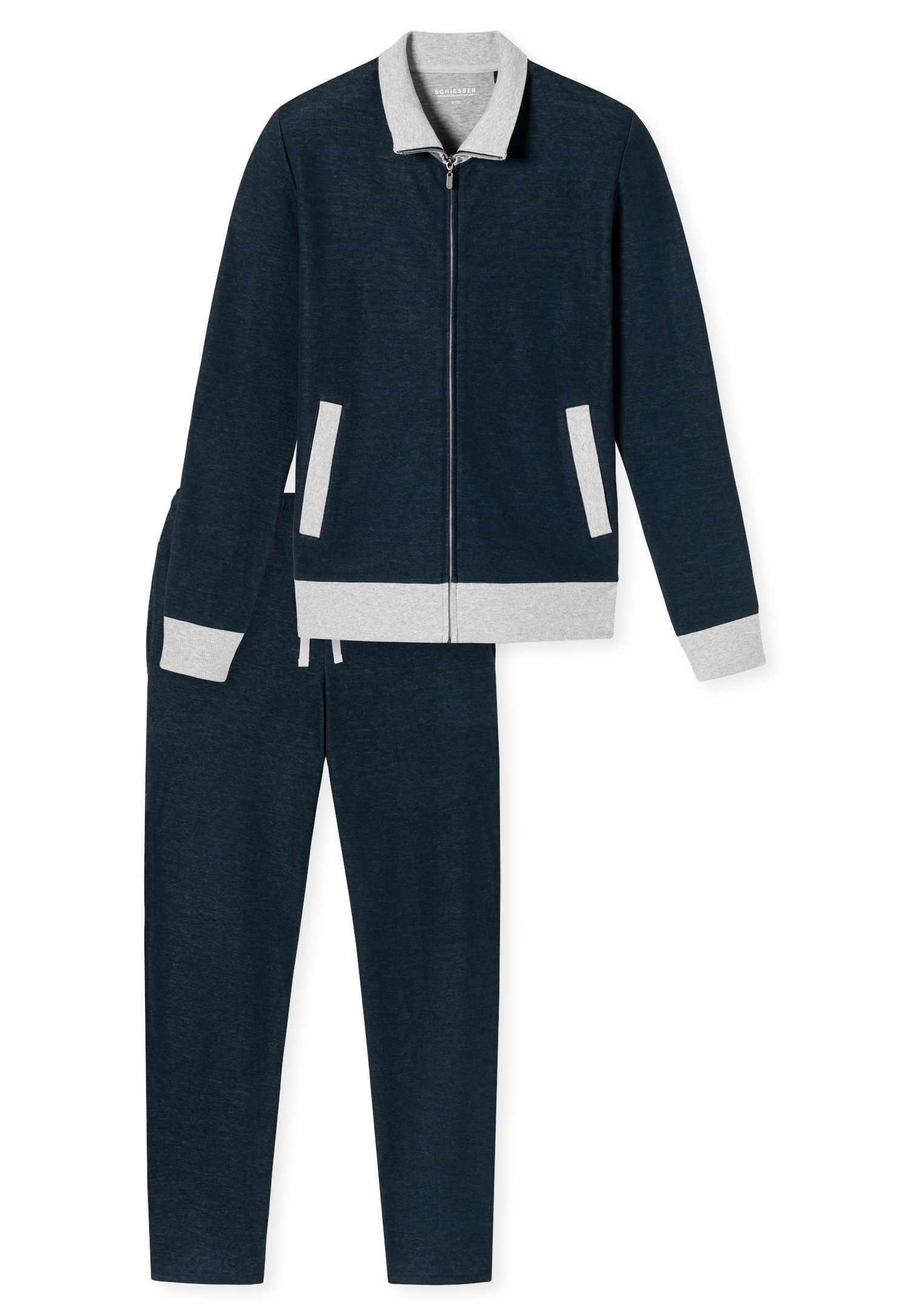 Schiesser Hausanzug »"Warming Nightwear"«, (Set, 2 tlg.), mit sportlicher Passform