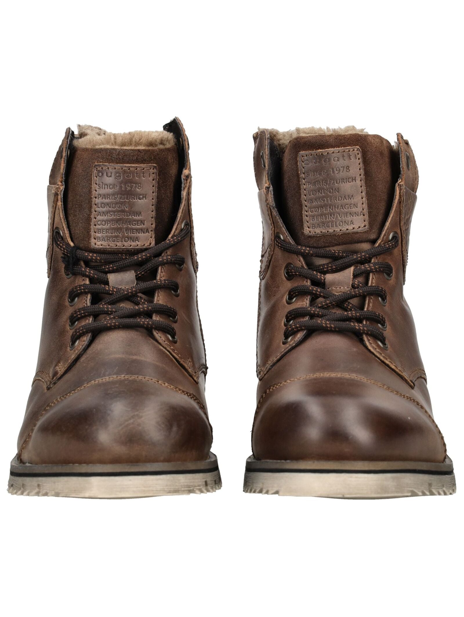 bugatti Schnürstiefelette »bugatti Stiefelette Leder«