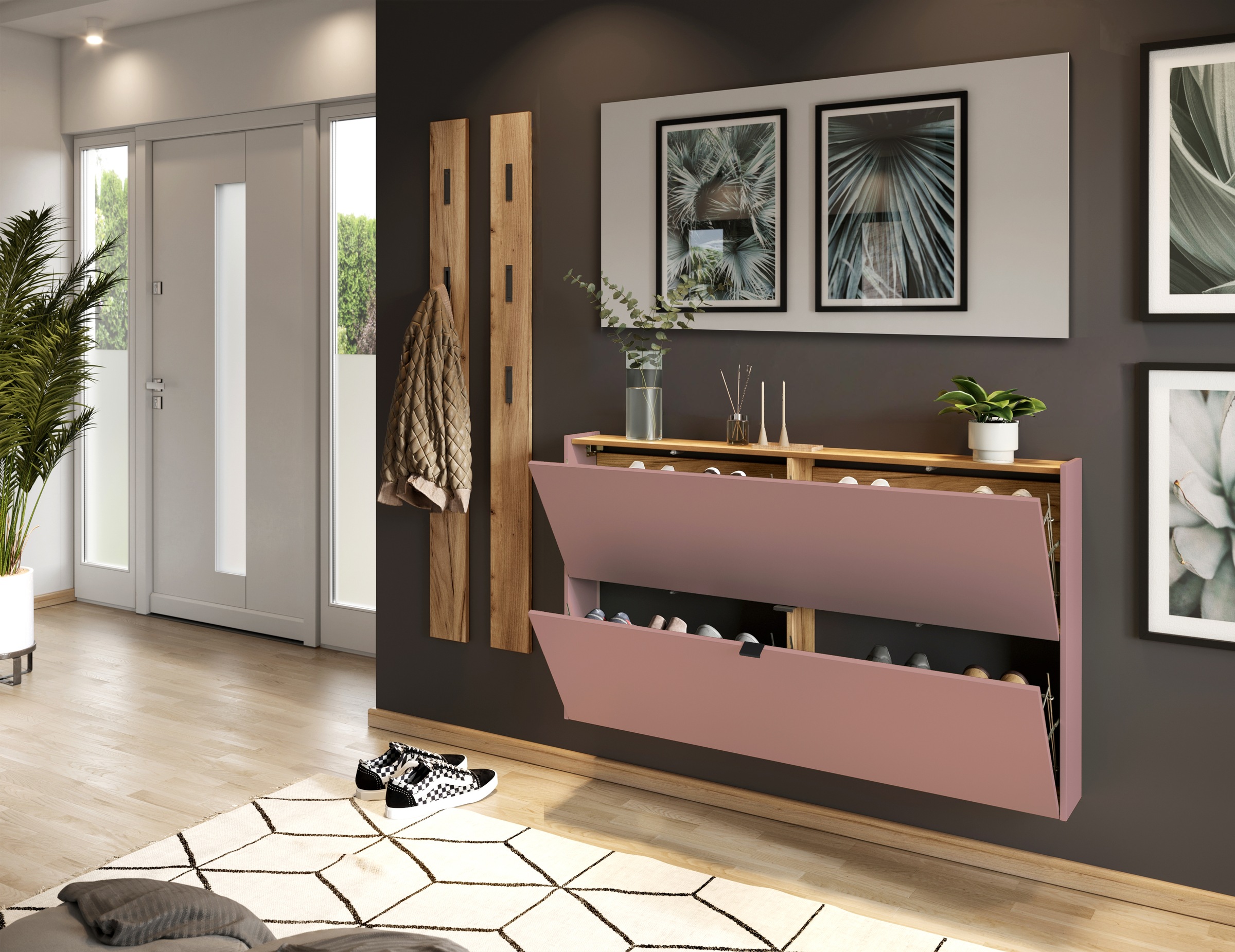 Thumbnail - GERMANIA Garderoben-Set "Ameca" 3 Stk. tlg.