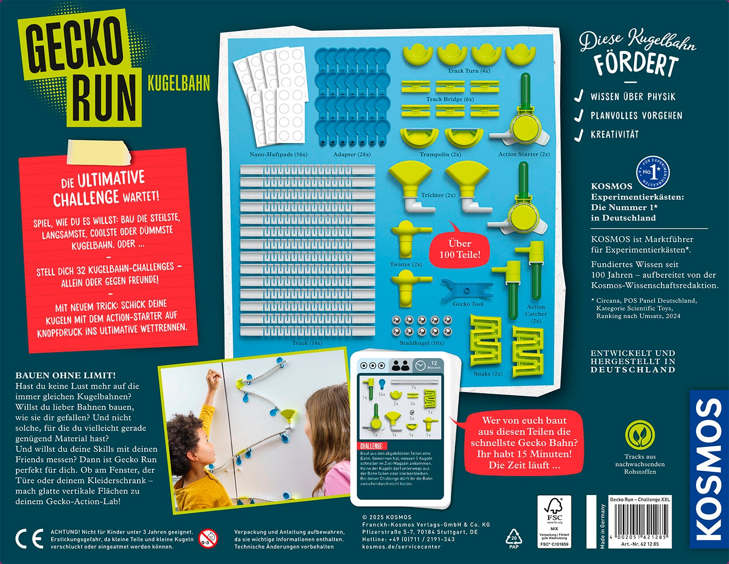 Kosmos Kugelbahn »Gecko Run Challenge XXL« Made in Germany