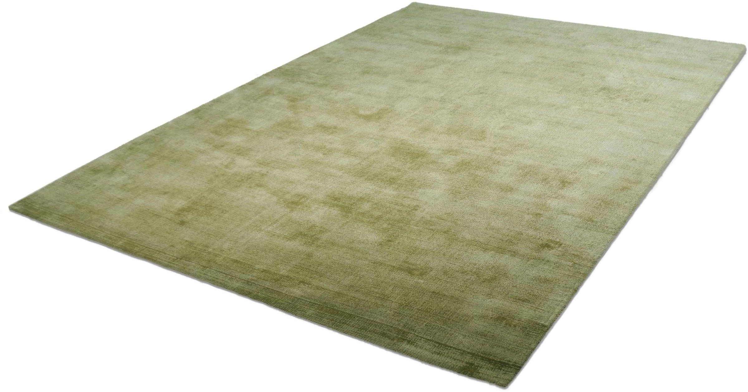 Teppich MY HOME "Besarta" Gr. 6, grün, B:200cm H:13mm L:290cm, Viskose, Teppiche, Teppich, Wohnzimmer 3