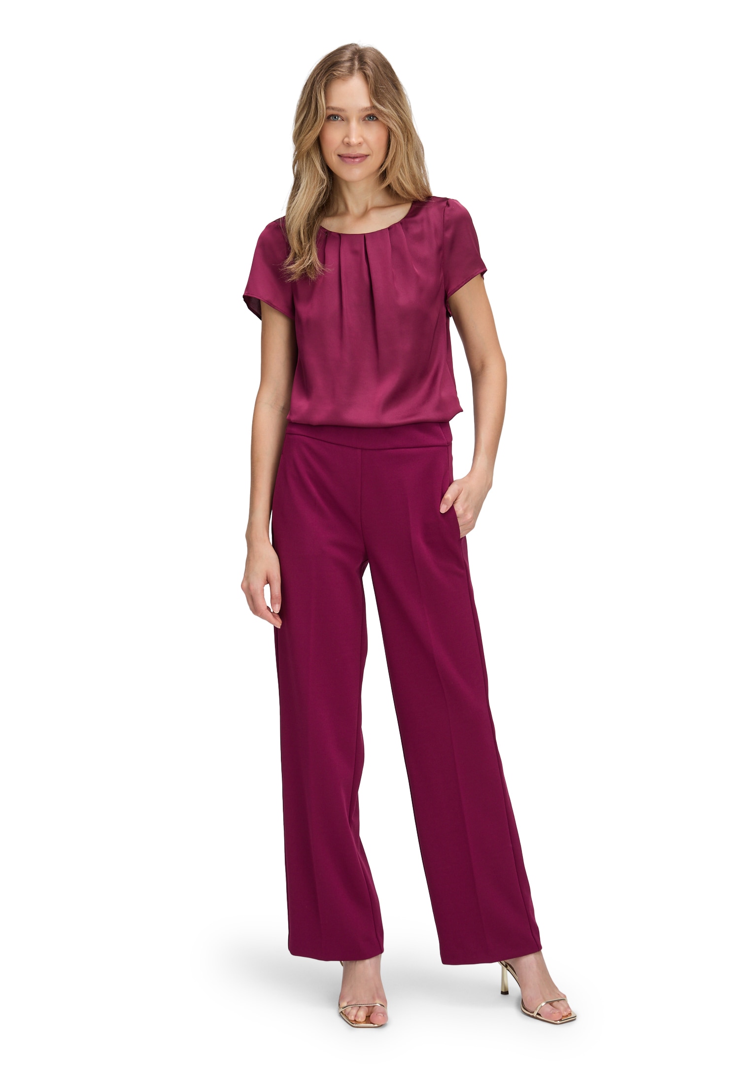 Vera Mont Stoffhose »Vera Mont Damen Basic-Hose mit Eingrifftaschen«