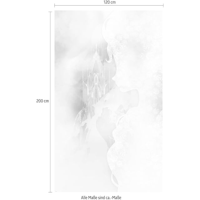 Komar Vliestapete »Frozen Winter Mist«, 120x200 cm (Breite x Höhe),  Vliestapete, 100 cm Bahnbreite bestellen | BAUR